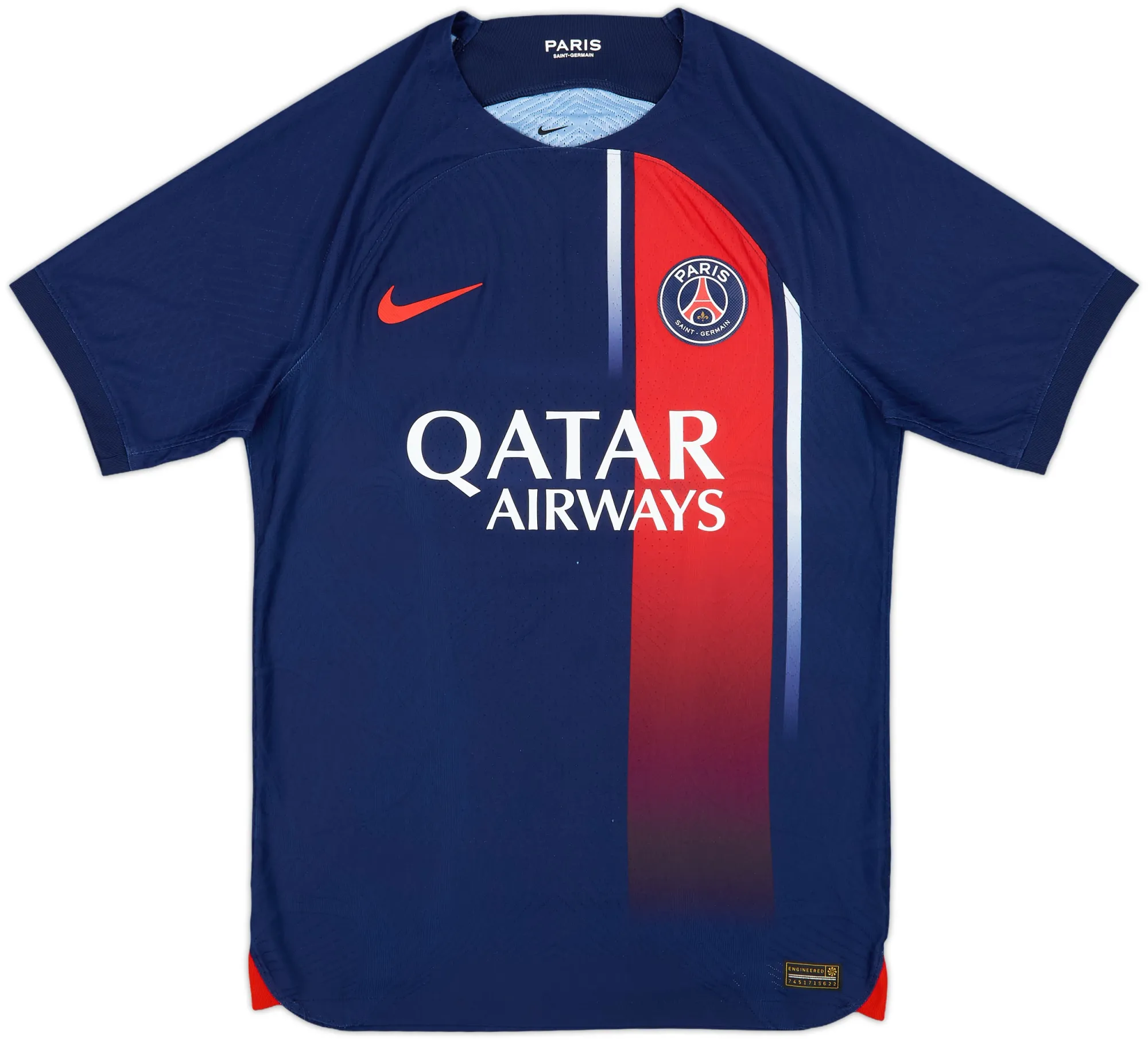 Nike Paris Saint Germain Mens SS Player Issue Home Shirt 2023/24
