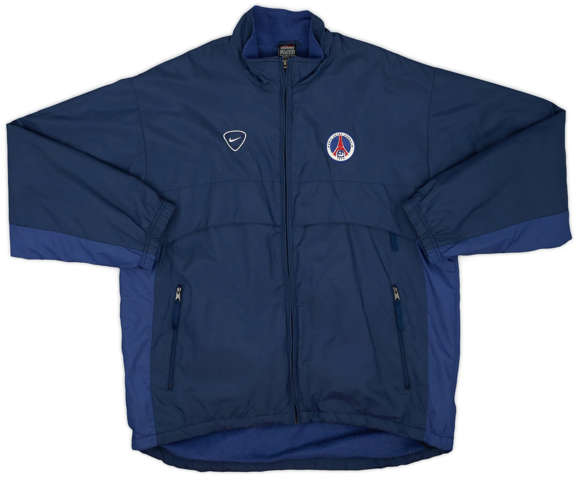 2000-01 Paris Saint-Germain Nike Padded Bench Coat - 8/10 - (L)