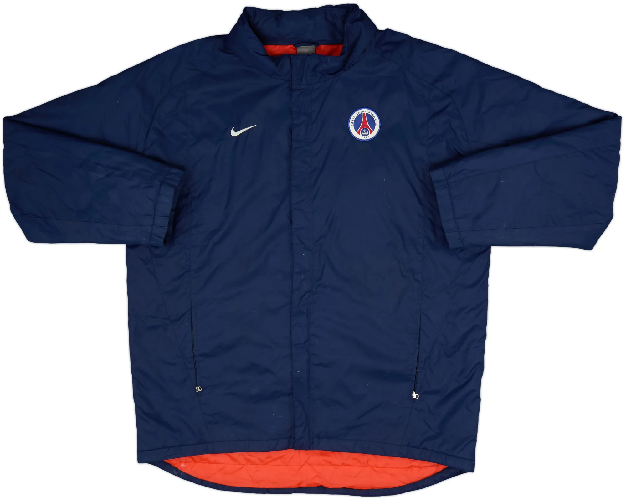 2002-03 Paris Saint-Germain Nike Padded Bench Coat - 7/10 - (L)