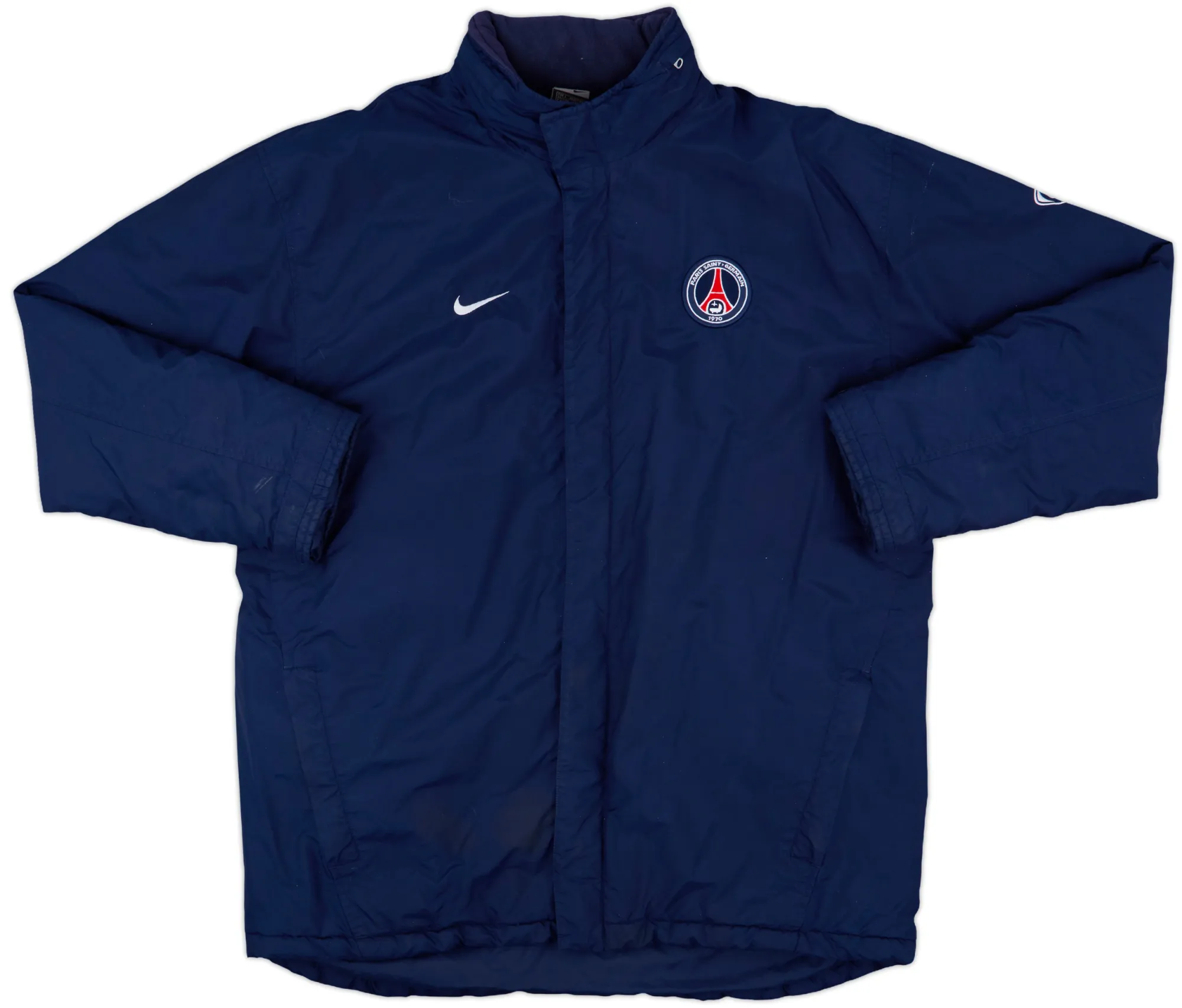2003-04 Paris Saint-Germain Nike Padded Bench Coat - 8/10 - (L)