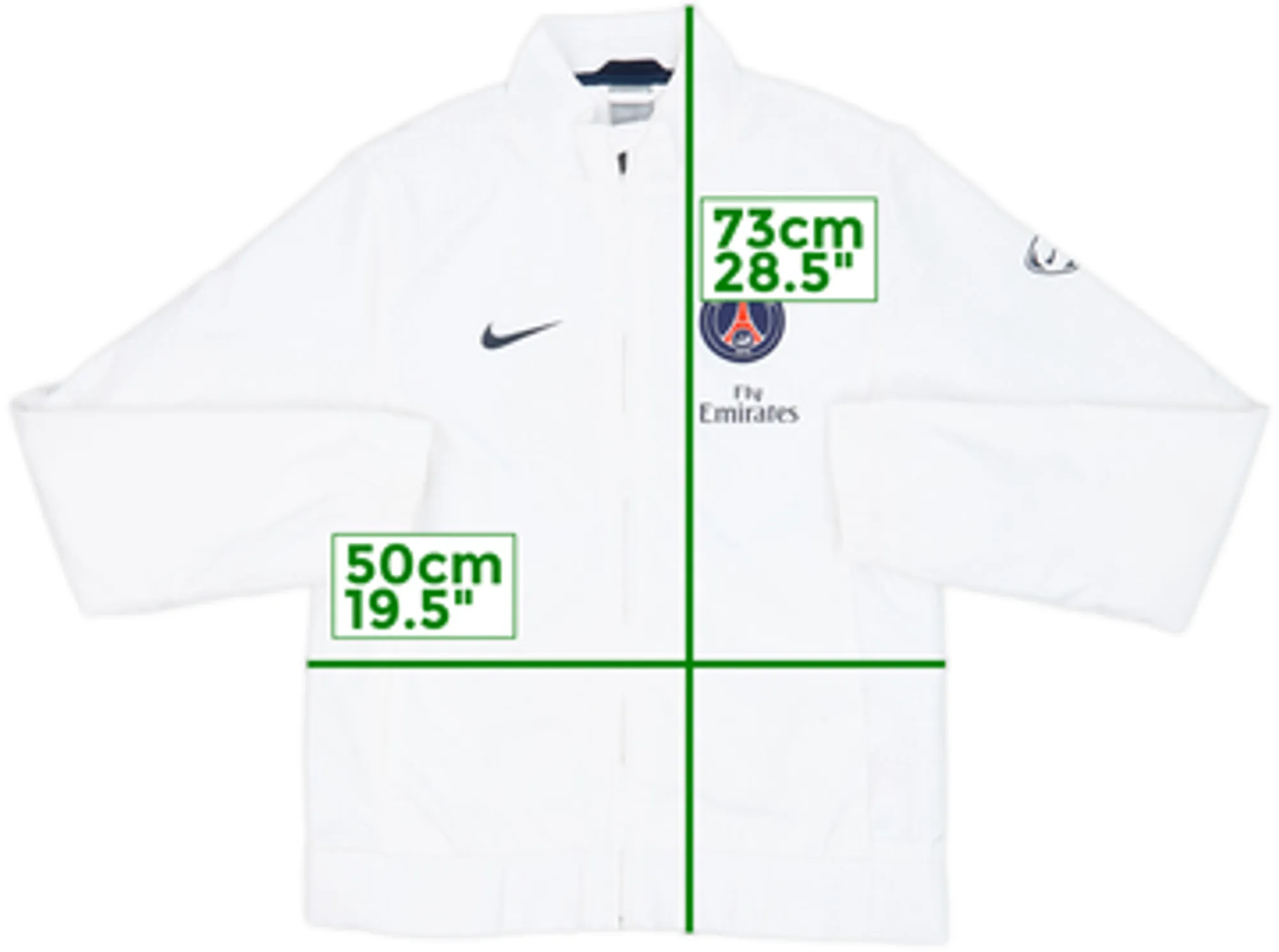 2009-10 Paris Saint-Germain Nike Track Jacket - 7/10 - (L)
