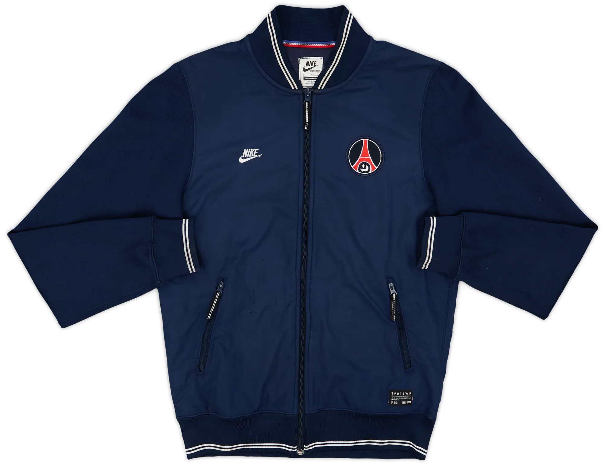 2013-14 Paris Saint-Germain Nike Track Jacket - 5/10 - (S)