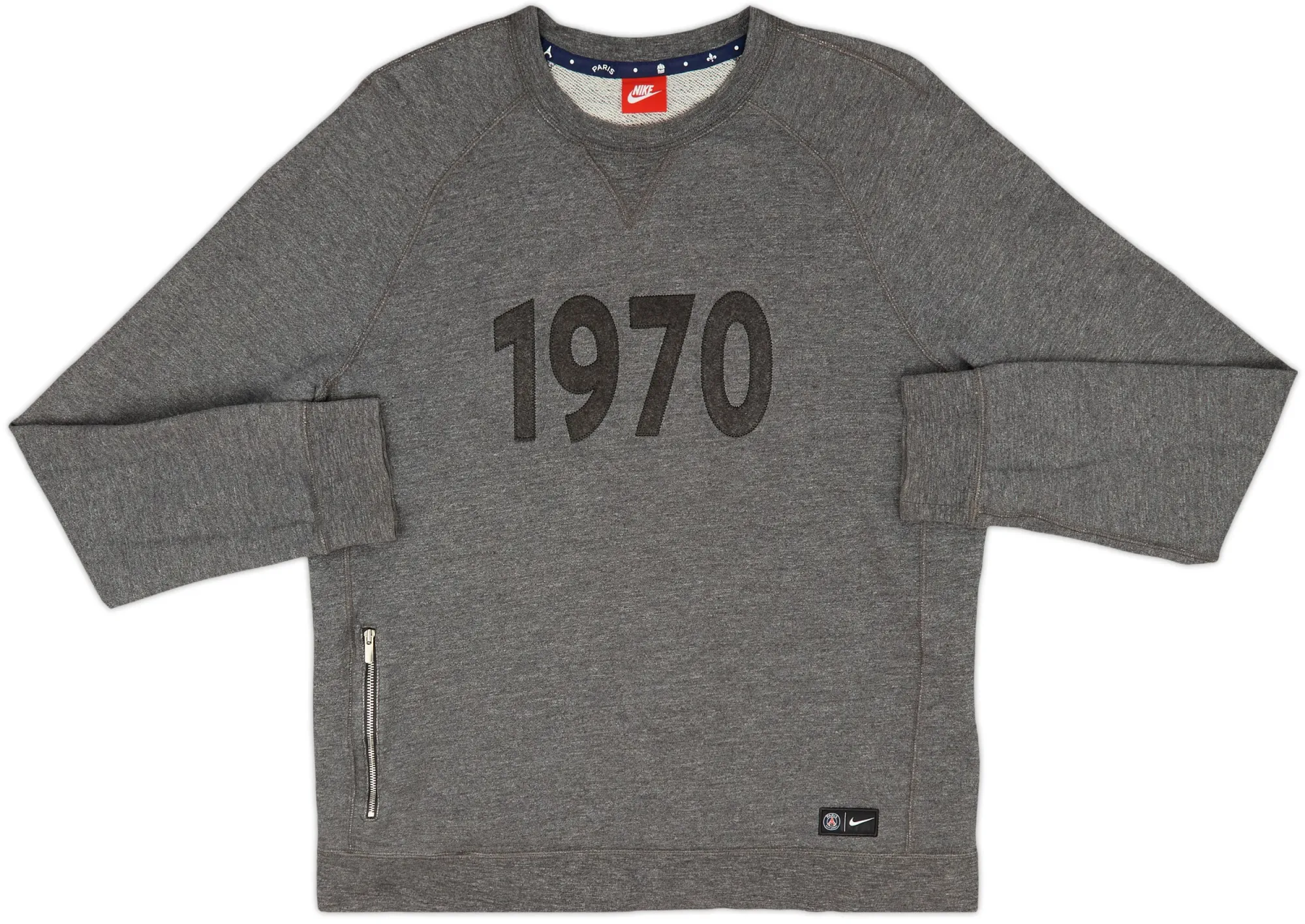 2016-17 Paris Saint-Germain Nike Sweat Top - 8/10 - (L)