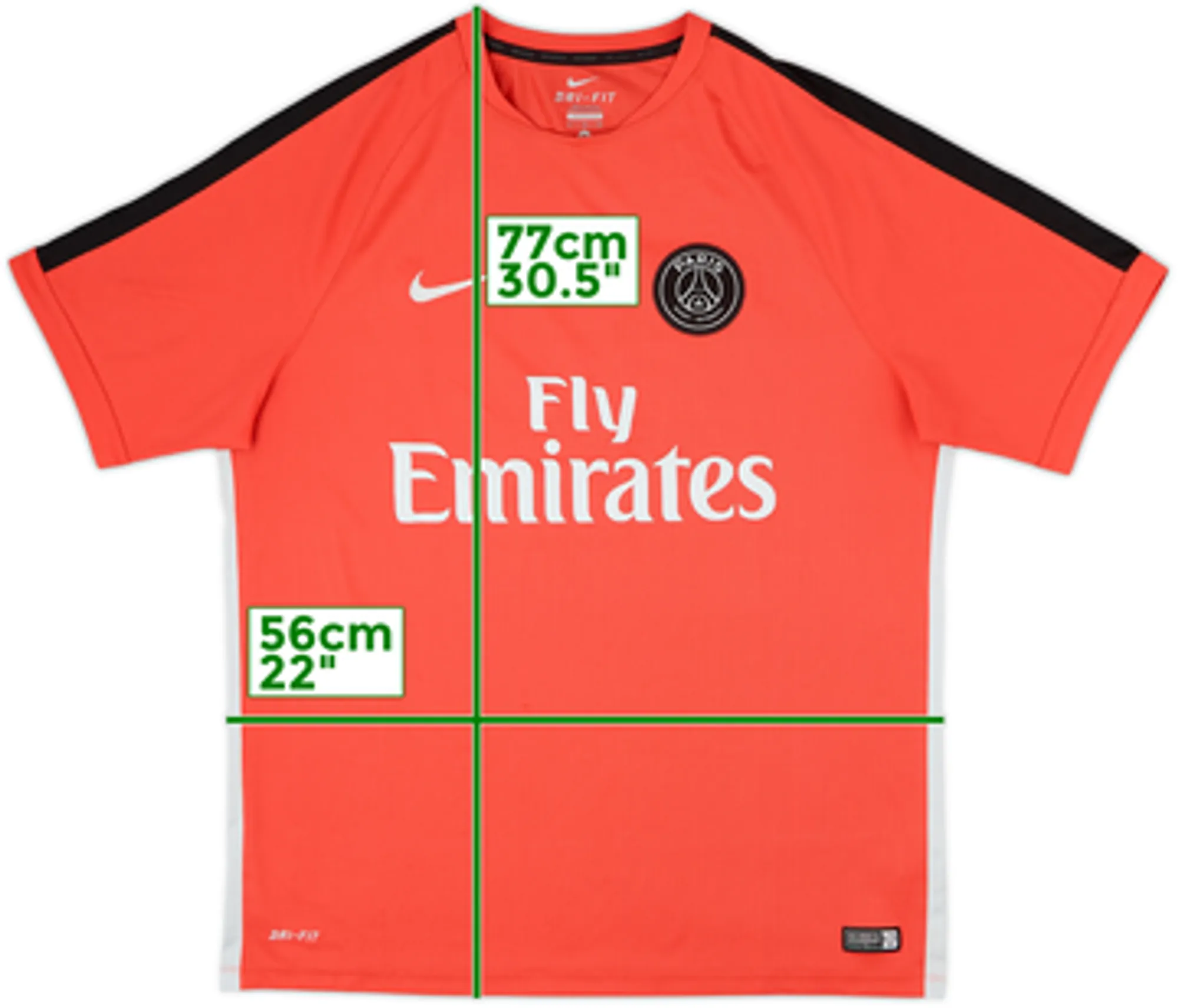 Nike Paris Saint Germain Mens SS Home Shirt 2015/16