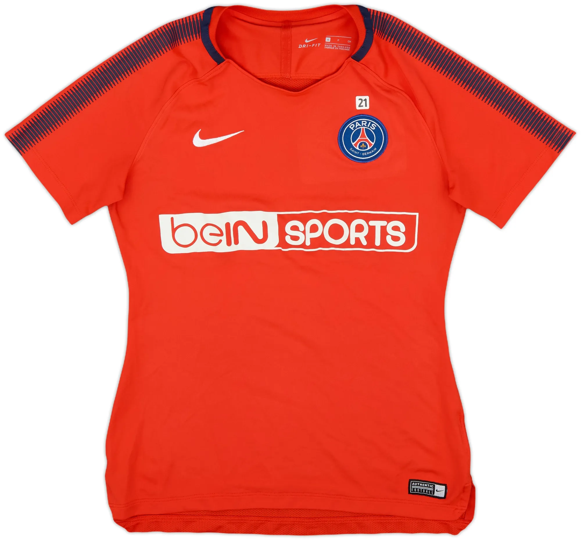 Nike Paris Saint Germain Womens SS Player Issue Home Shirt 2017/18