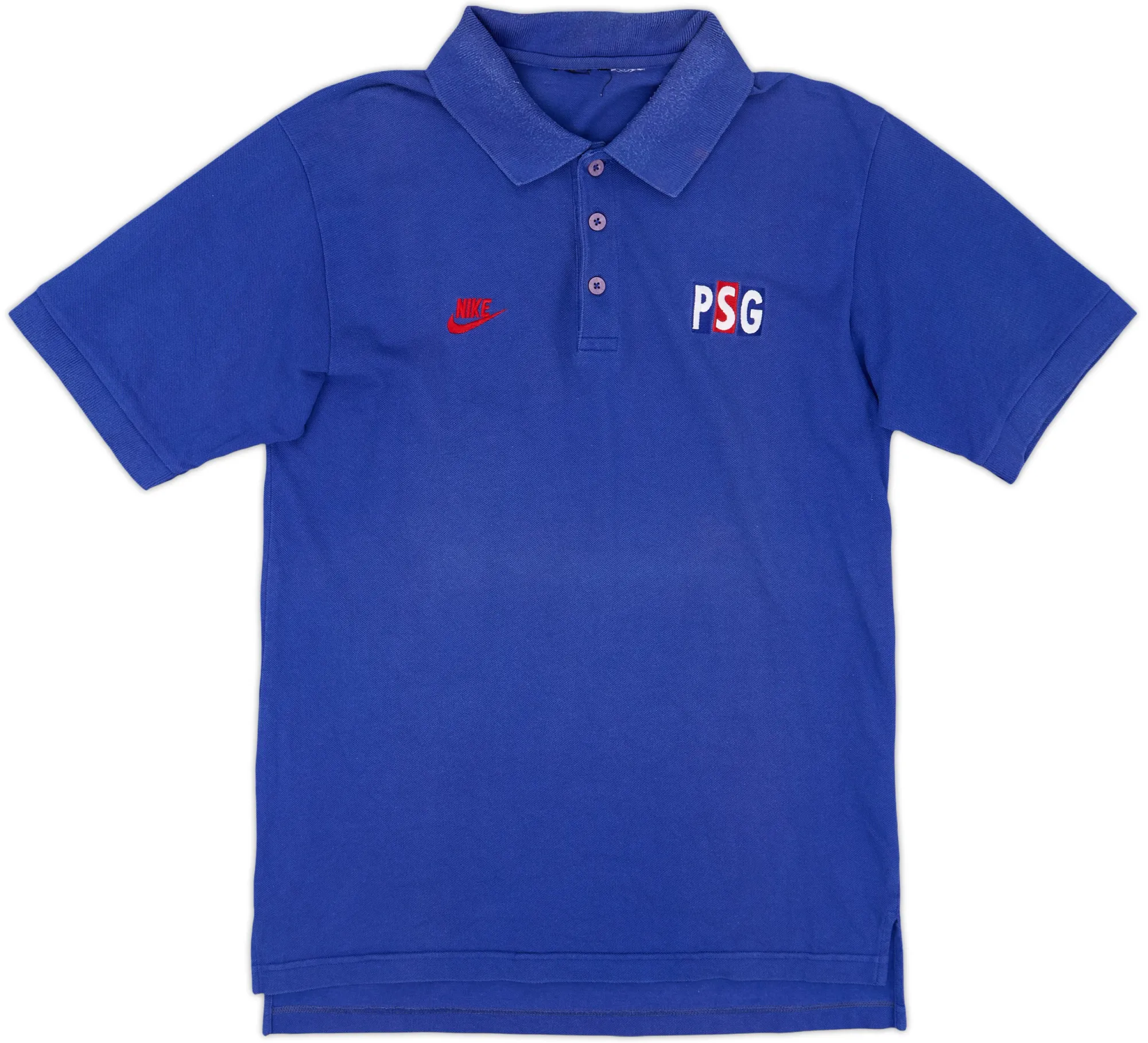 1994-95 Paris Saint-Germain Nike Polo Shirt - 8/10 - (M)