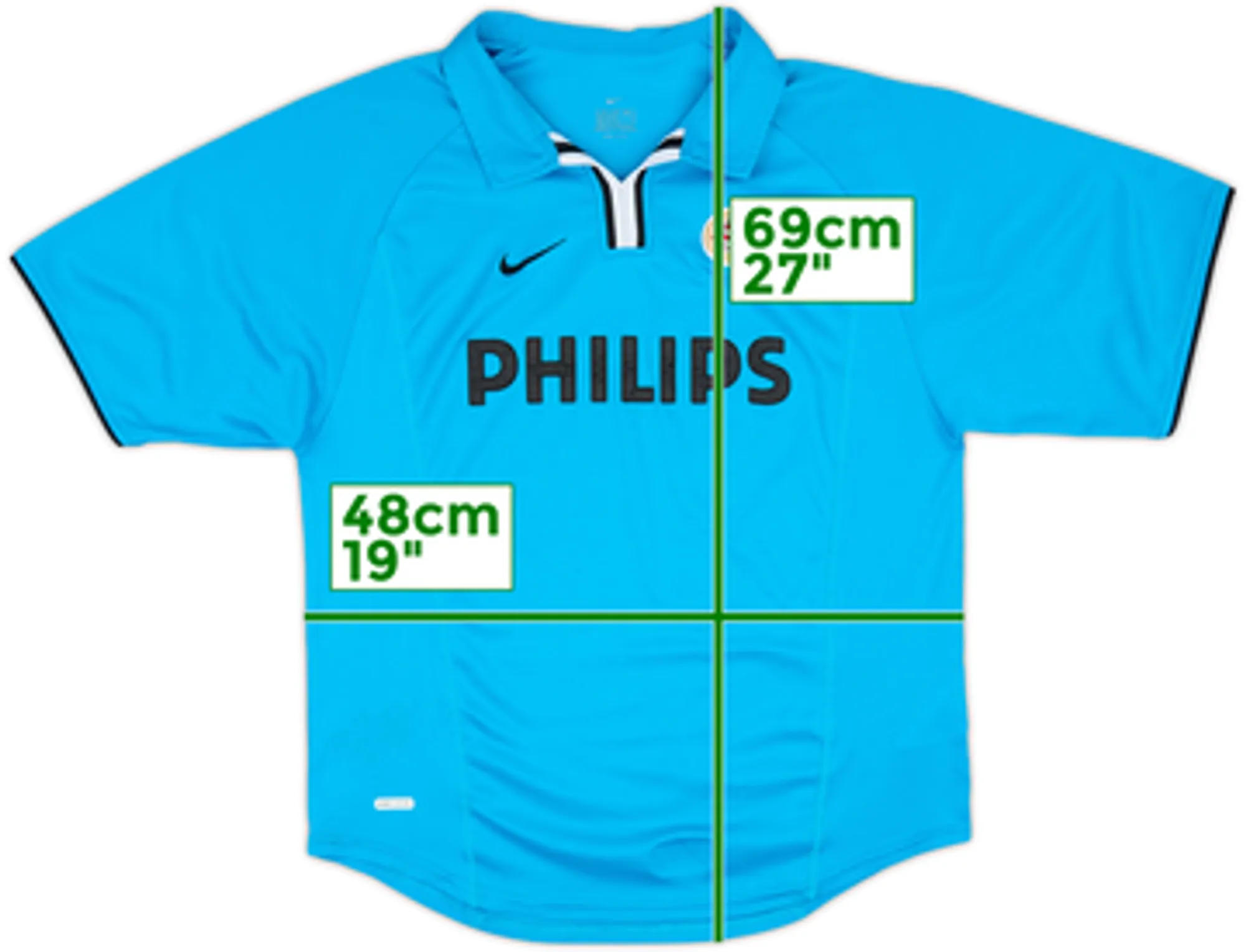 Nike PSV Eindhoven Boys SS Away Shirt 2001/02