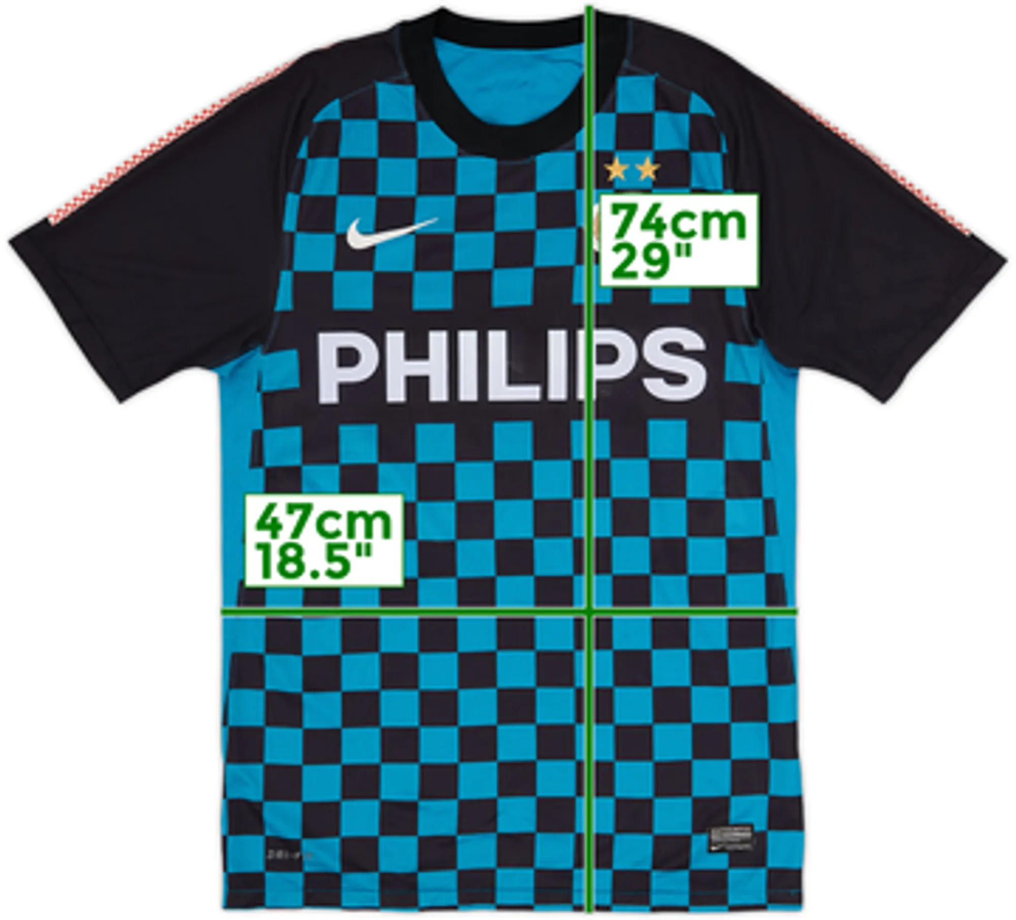 Nike PSV Eindhoven Boys SS Away Shirt 2011/13