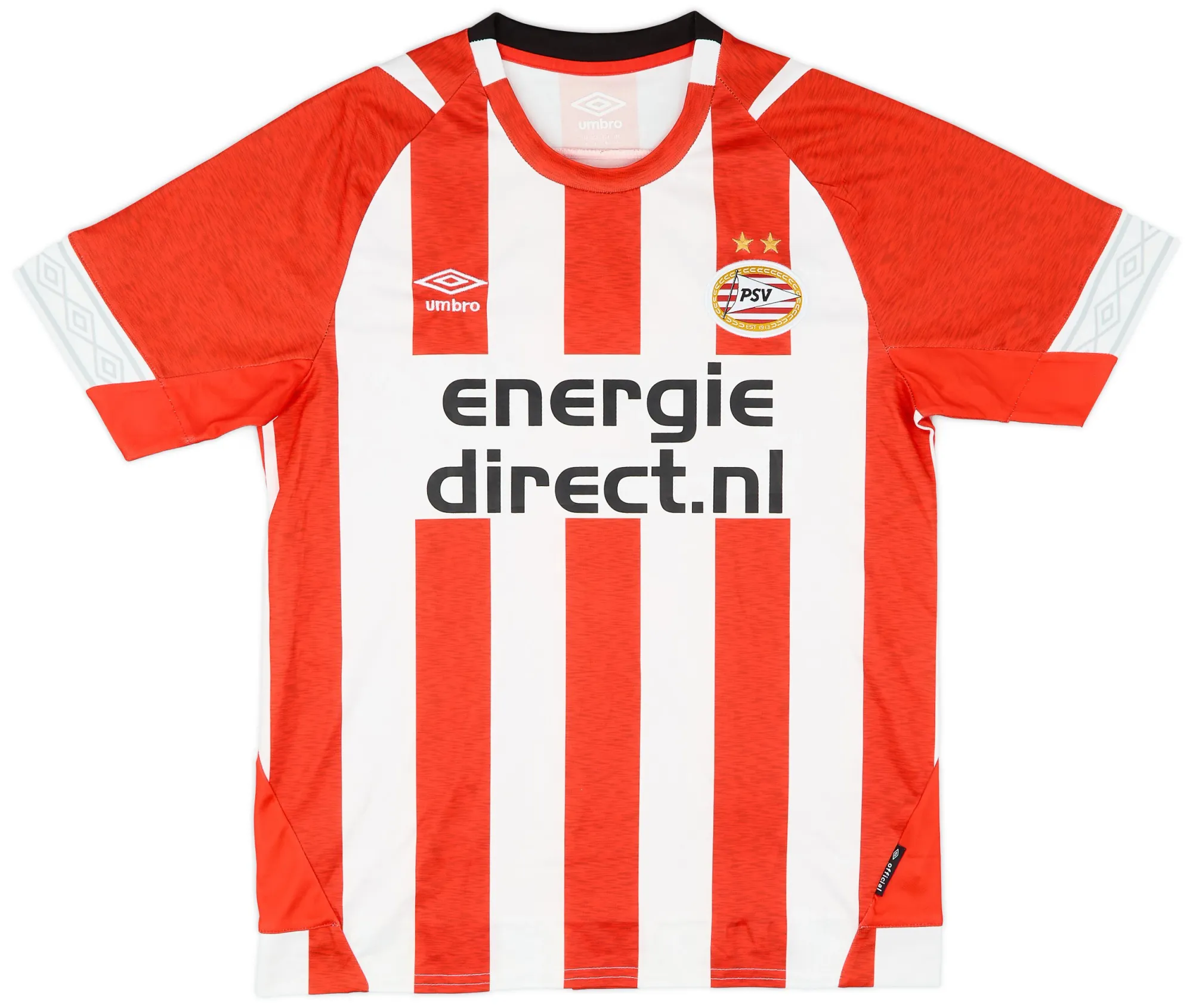 Umbro PSV Eindhoven Mens SS Home Shirt 2018/19