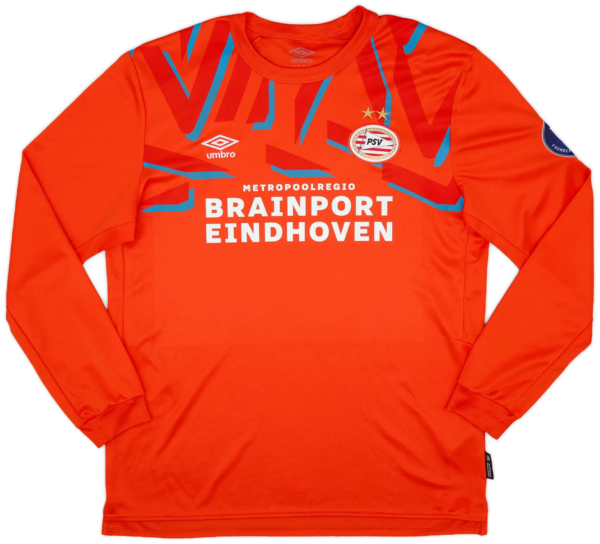 Umbro PSV Eindhoven Mens LS Goalkeeper Home Shirt 2019/20