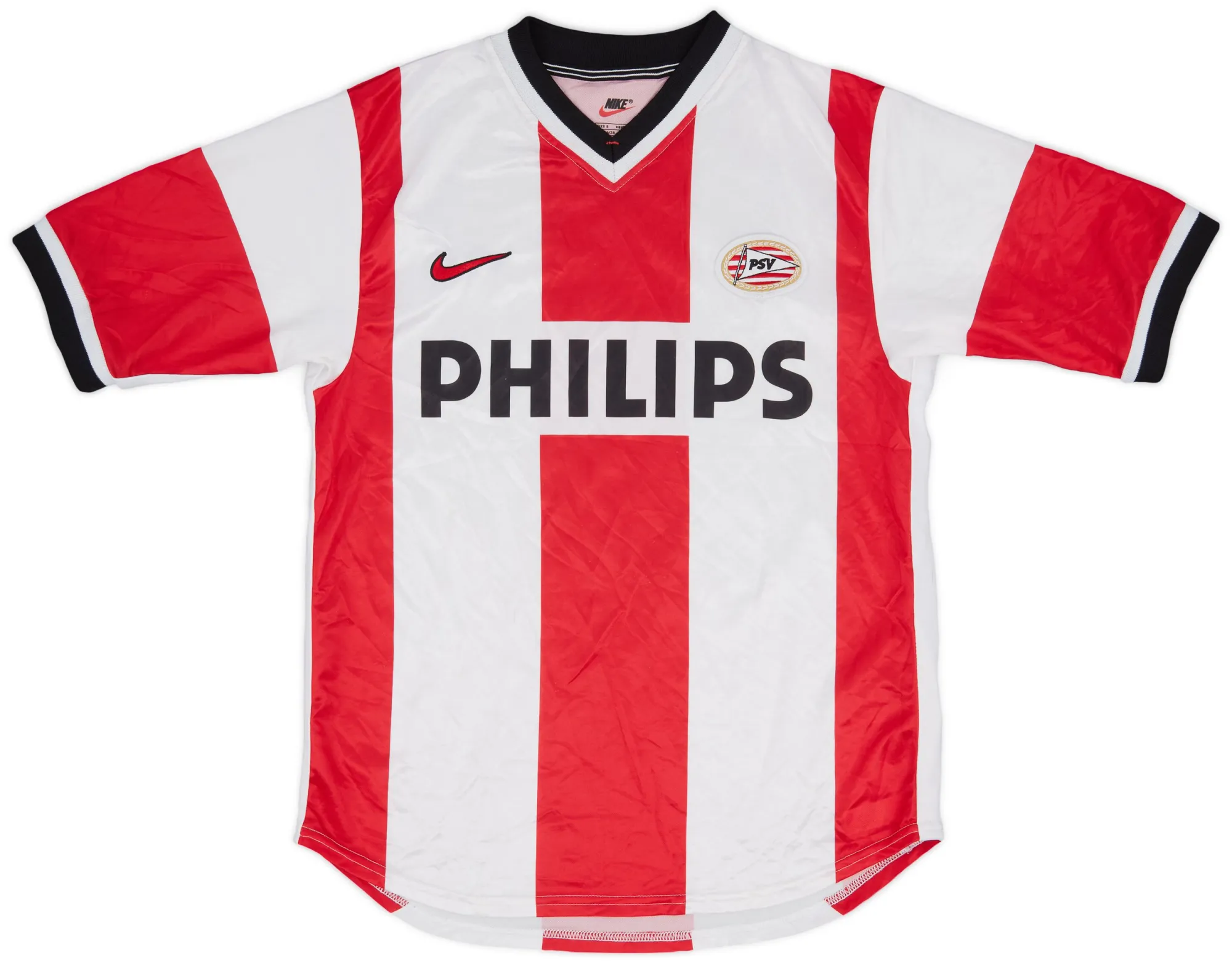 Nike PSV Eindhoven Mens SS Player Issue Home Shirt 1998/00
