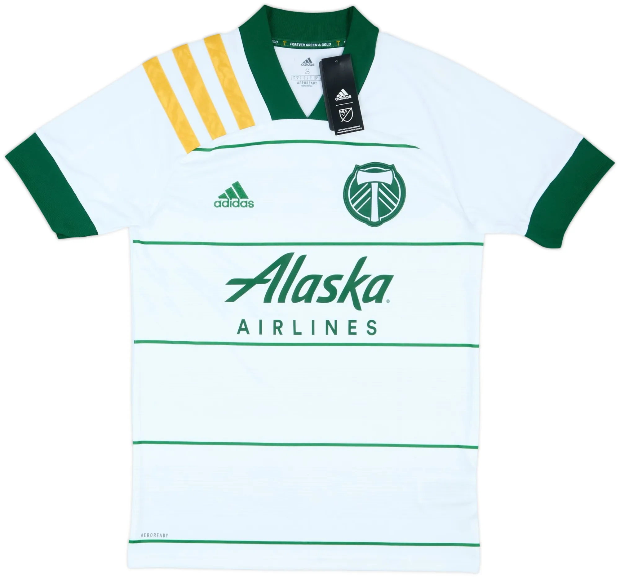 adidas Portland Timbers Mens SS Away Shirt 2020