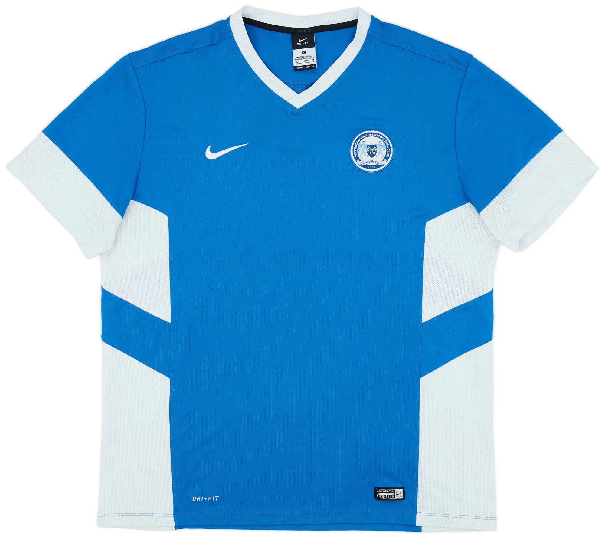 Nike Peterborough United Mens SS Home Shirt 2015/16