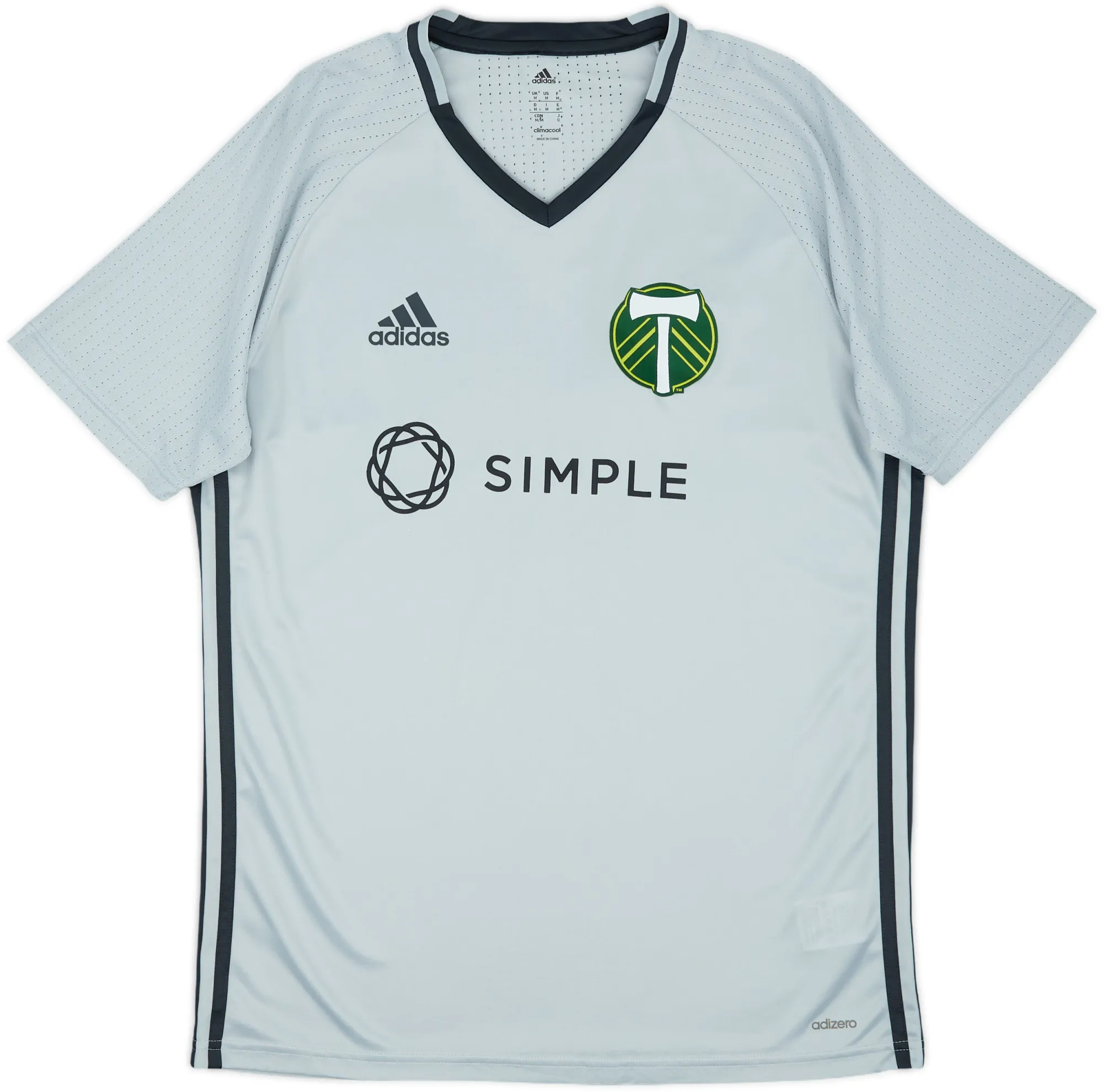 adidas Portland Timbers Mens SS Player Issue Home Shirt 2015
