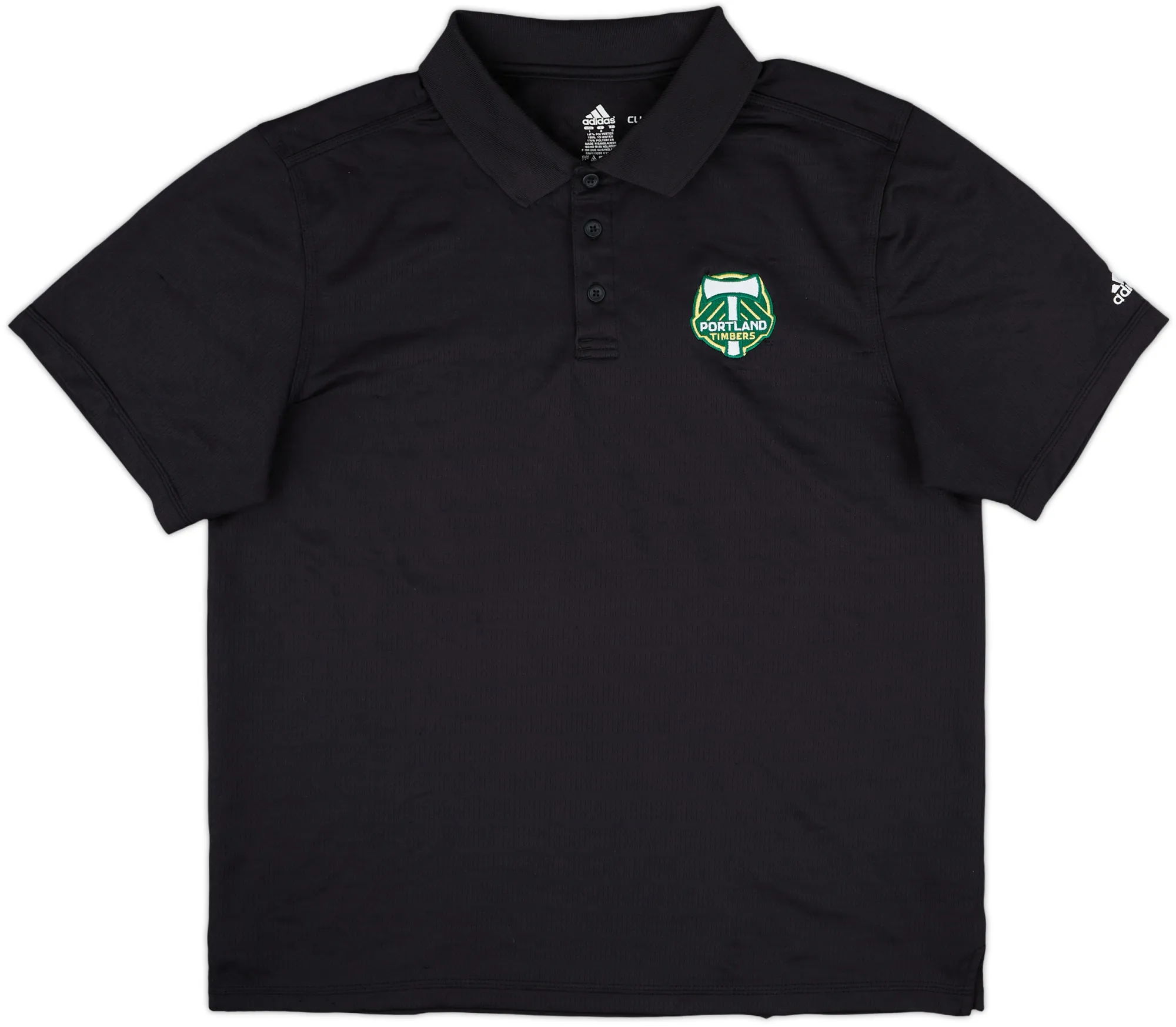 2015-16 Portland Timbers adidas Polo Shirt - 9/10 - (L)
