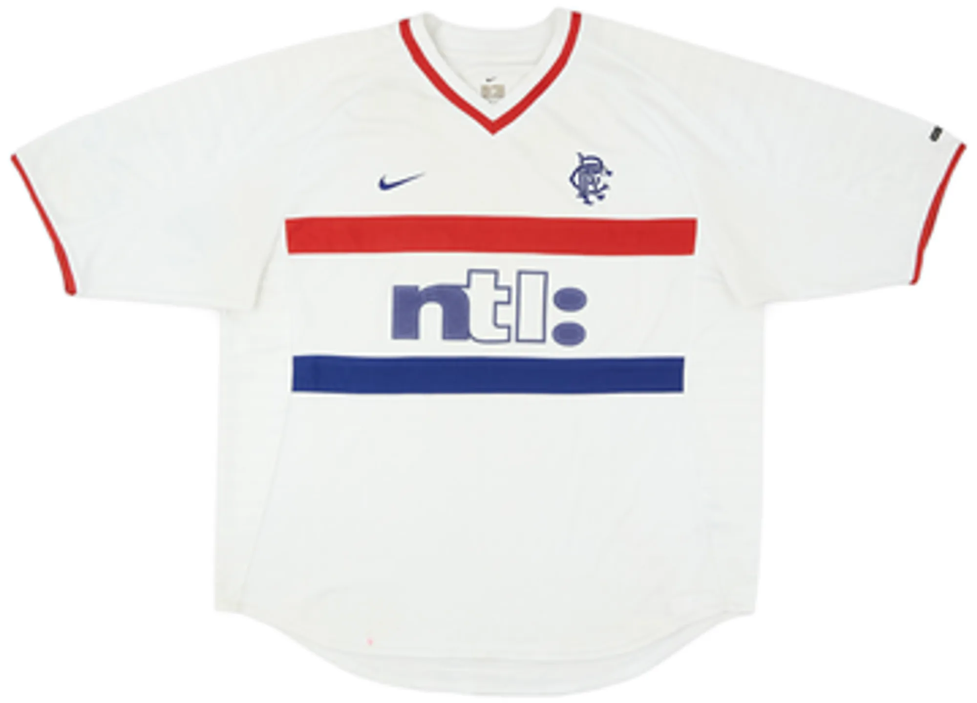 Nike Rangers Mens SS Away Shirt 2000/01