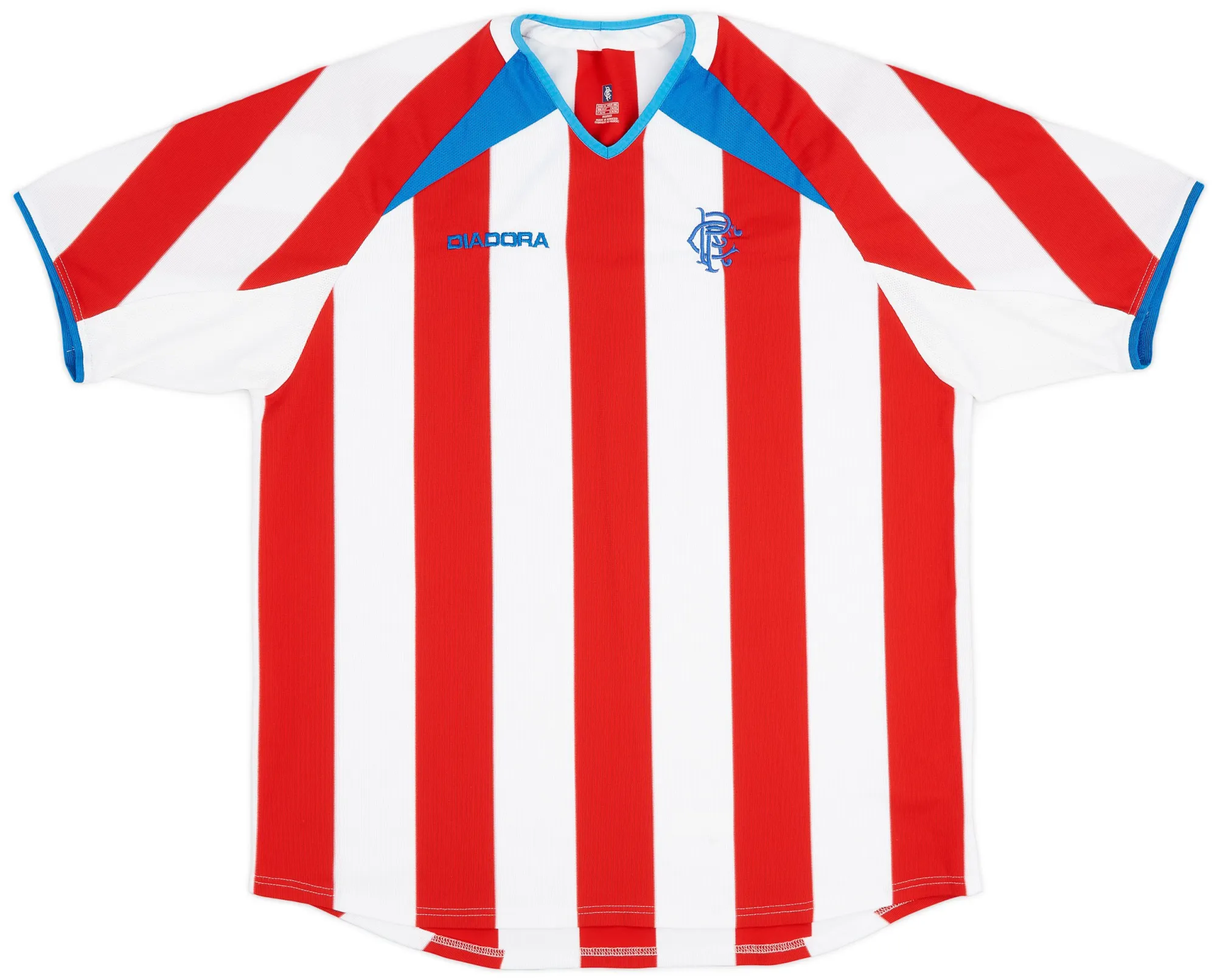 Diadora Rangers Mens SS Away Shirt 2003/04