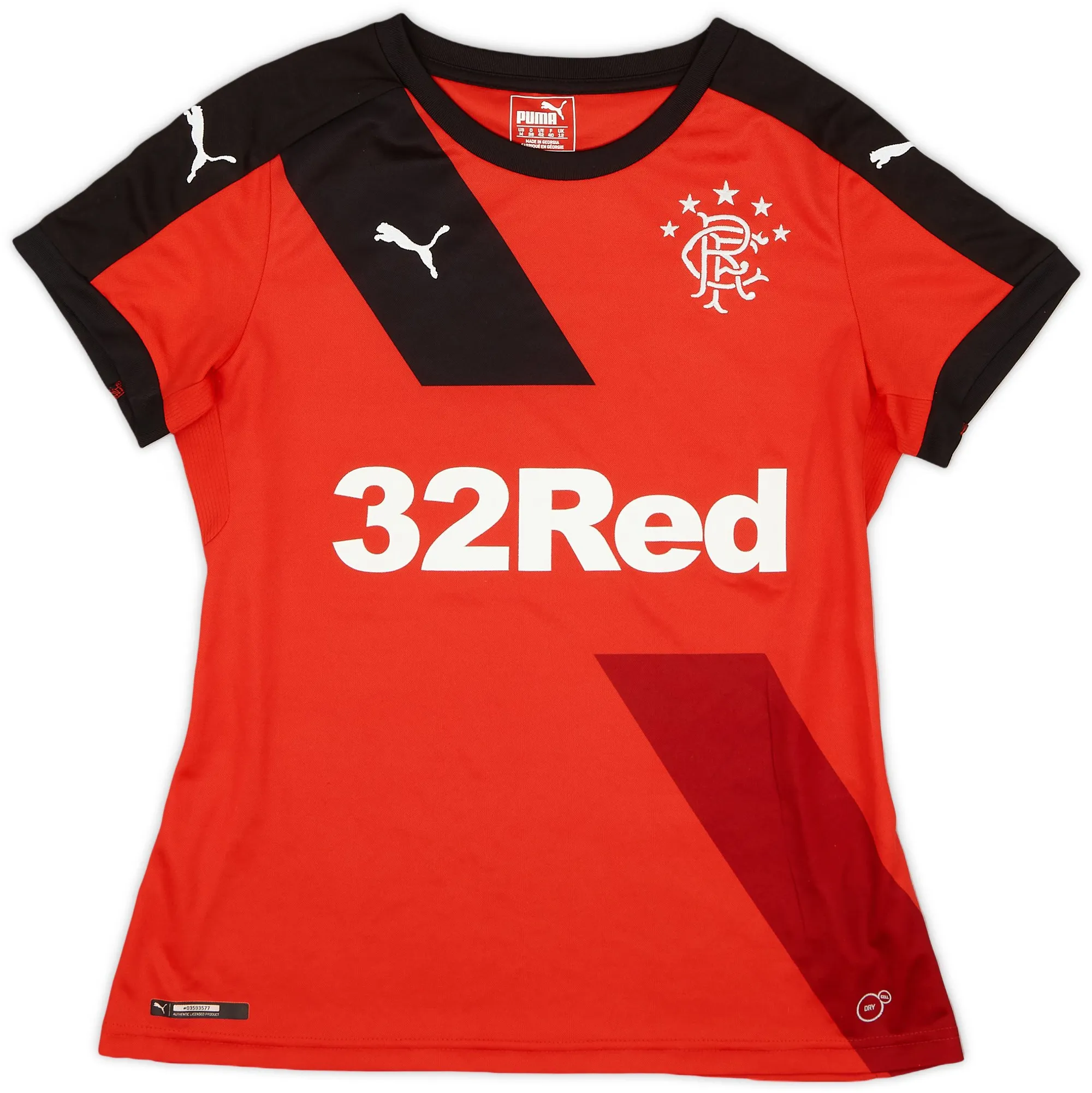Puma Rangers Womens SS Away Shirt 2015/16