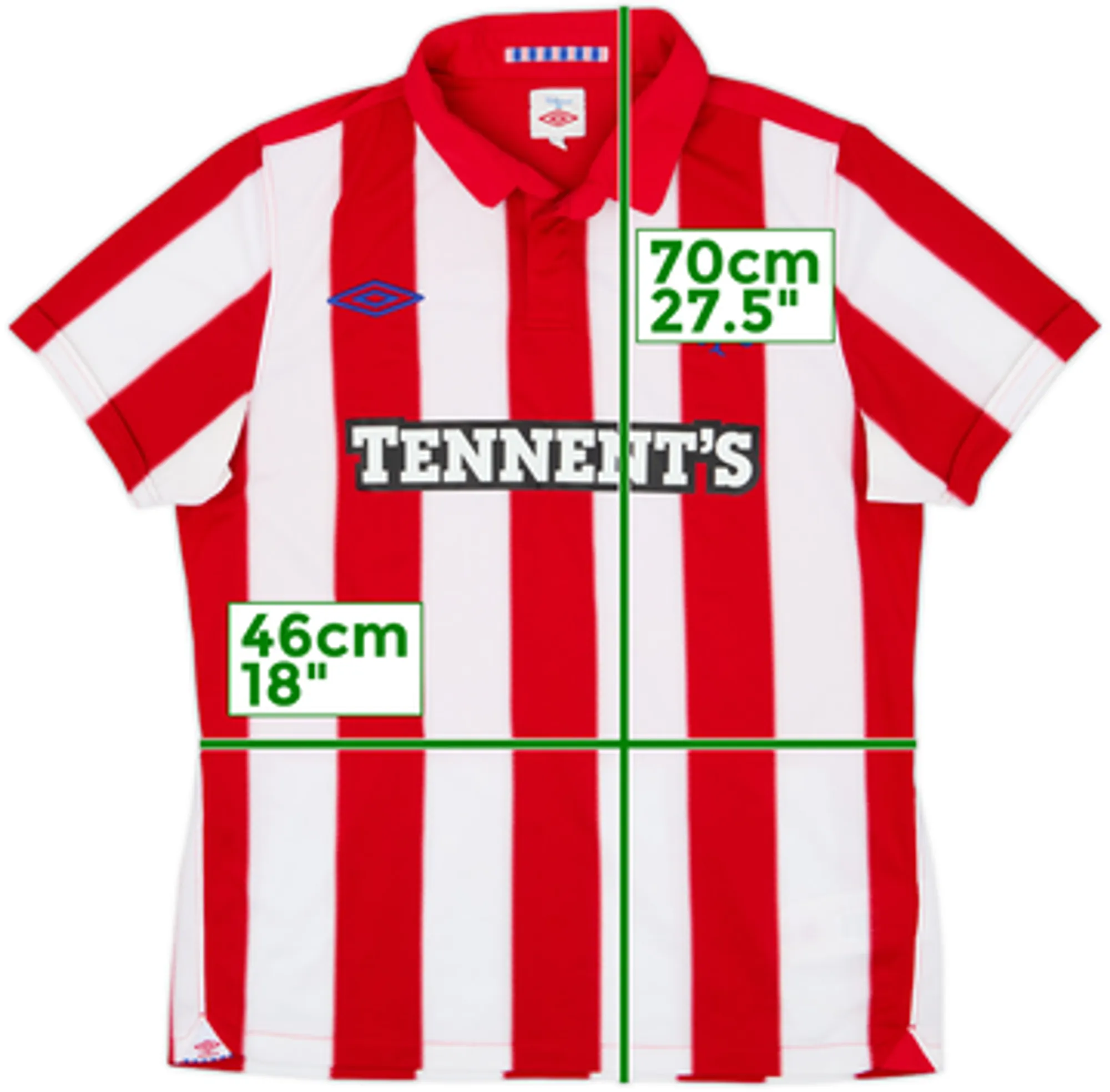 Umbro Rangers Mens SS Away Shirt 2010/11