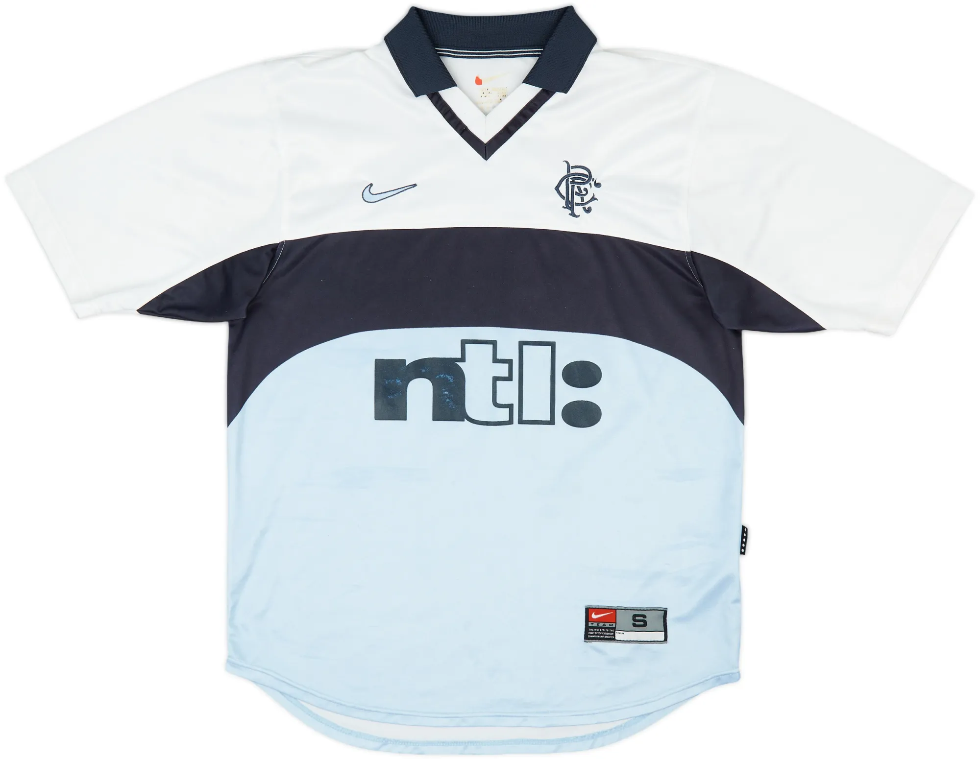 Nike Rangers Mens SS Away Shirt 1999/00