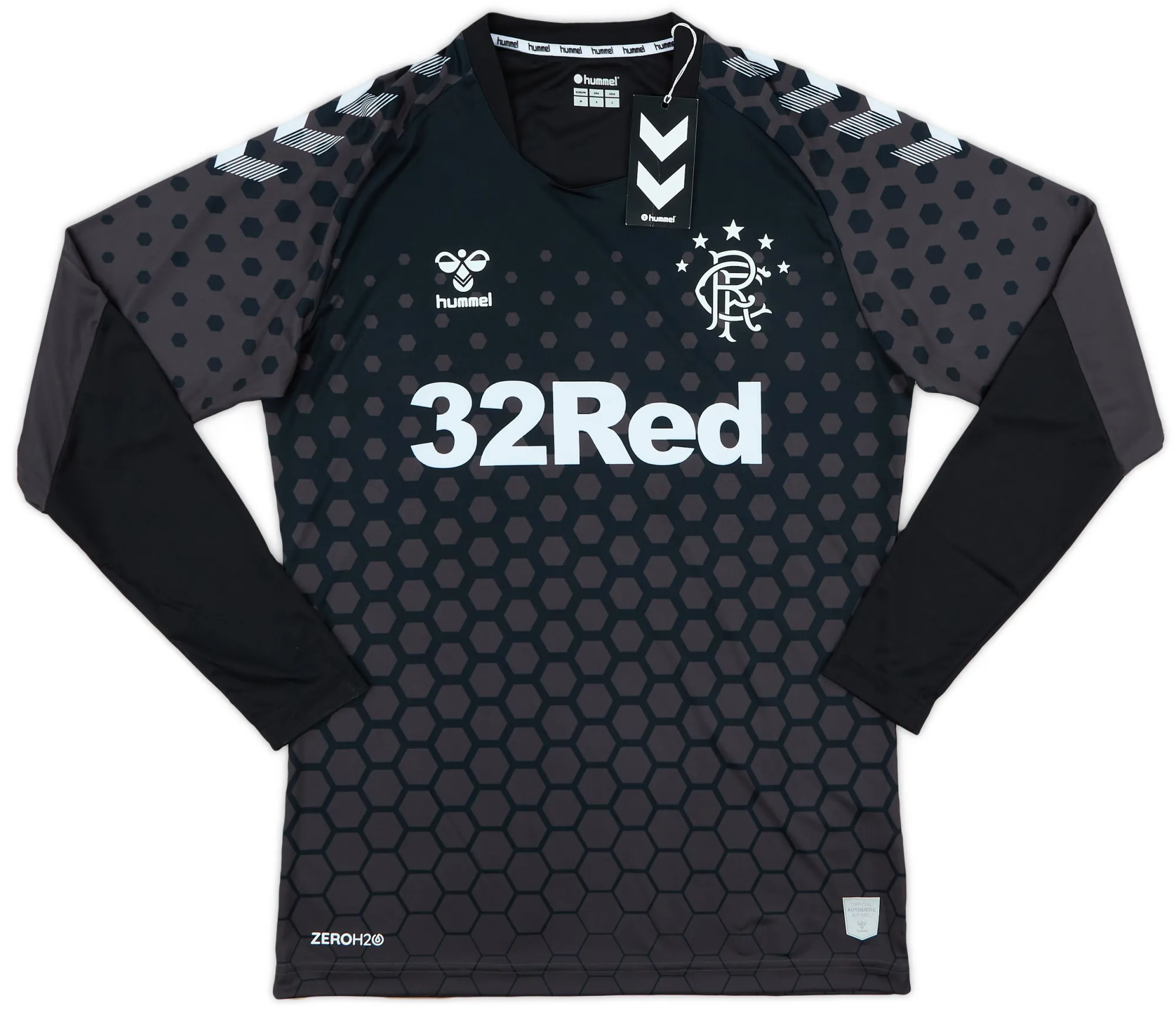 Hummel Rangers Mens LS Goalkeeper Away Shirt 2019/20