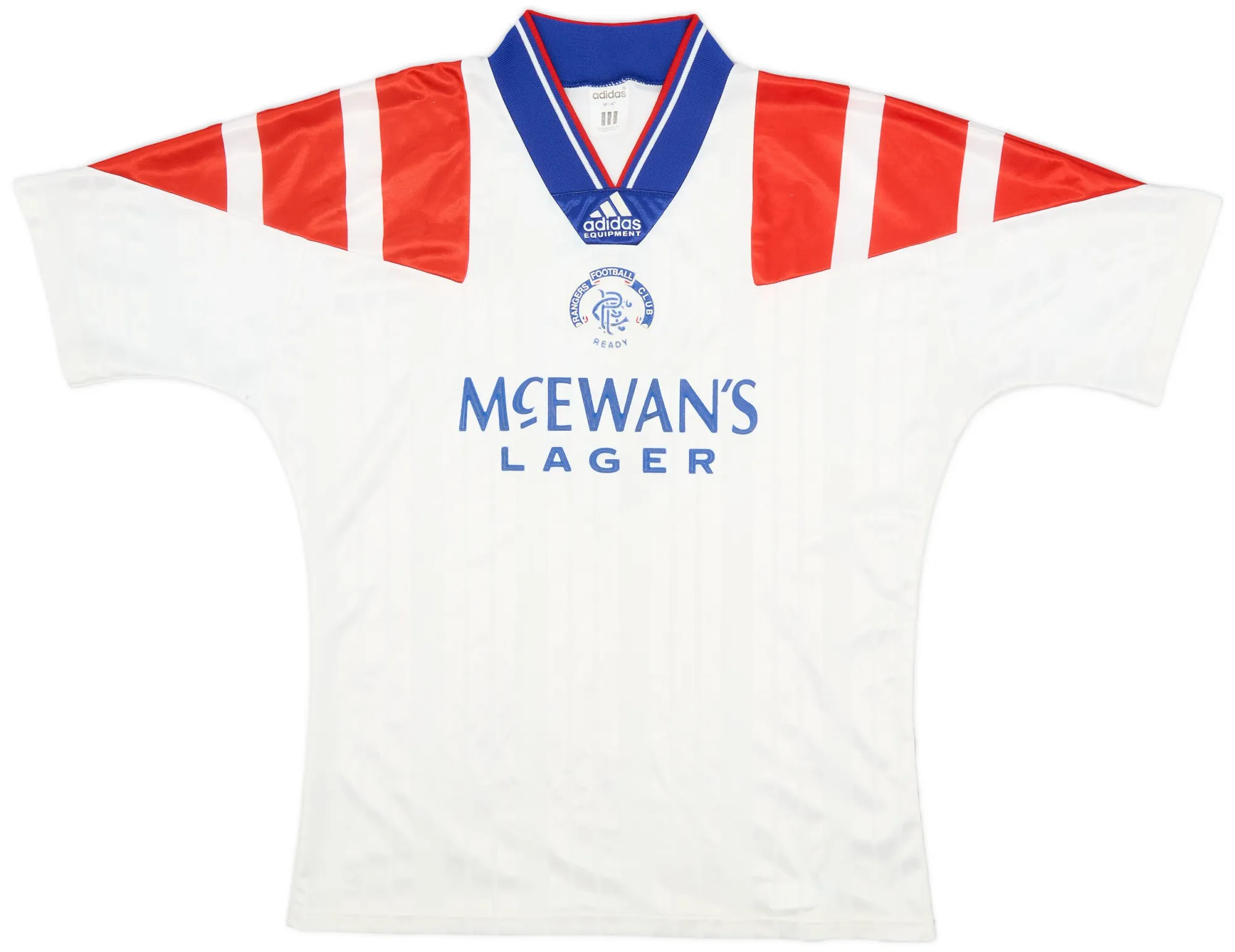 adidas Rangers Mens SS Away Shirt 1992/93