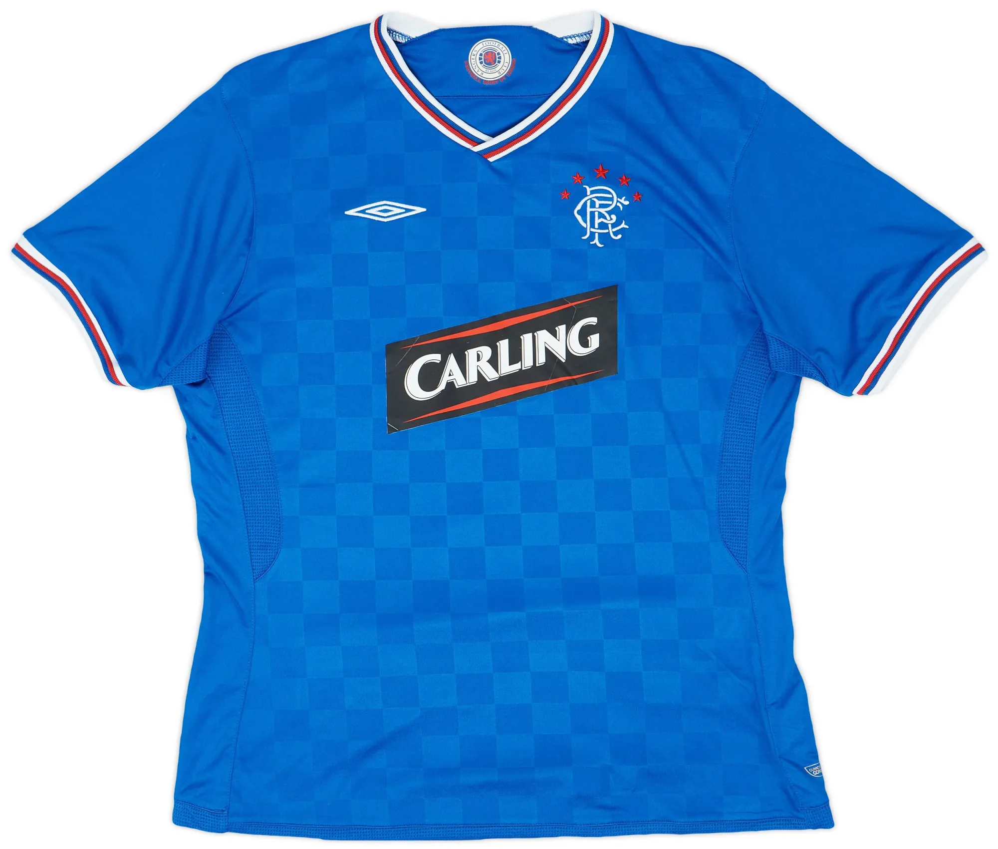 Umbro Rangers Adults SS Home Shirt 2009/10