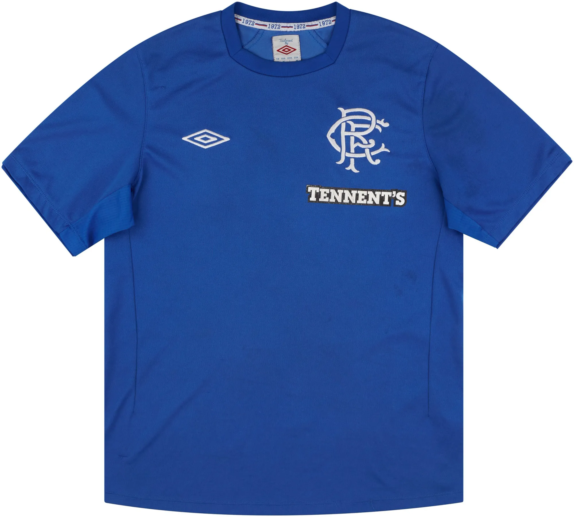 Umbro Rangers Mens SS Home Shirt 2012/13