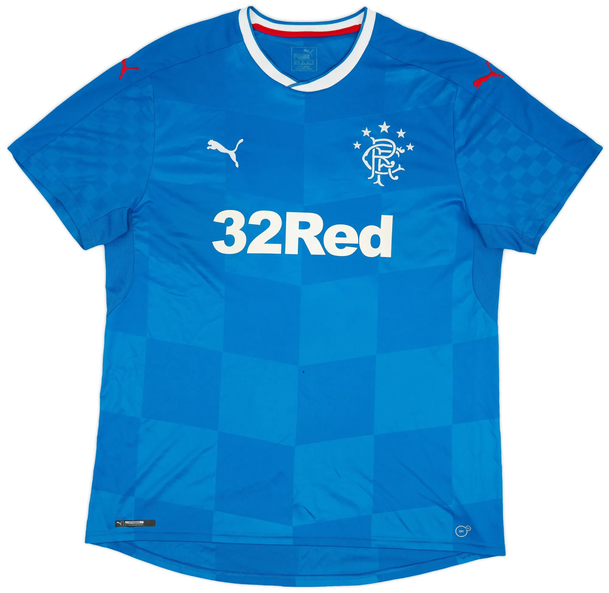 Puma Rangers Mens LS Home Shirt 2016/18