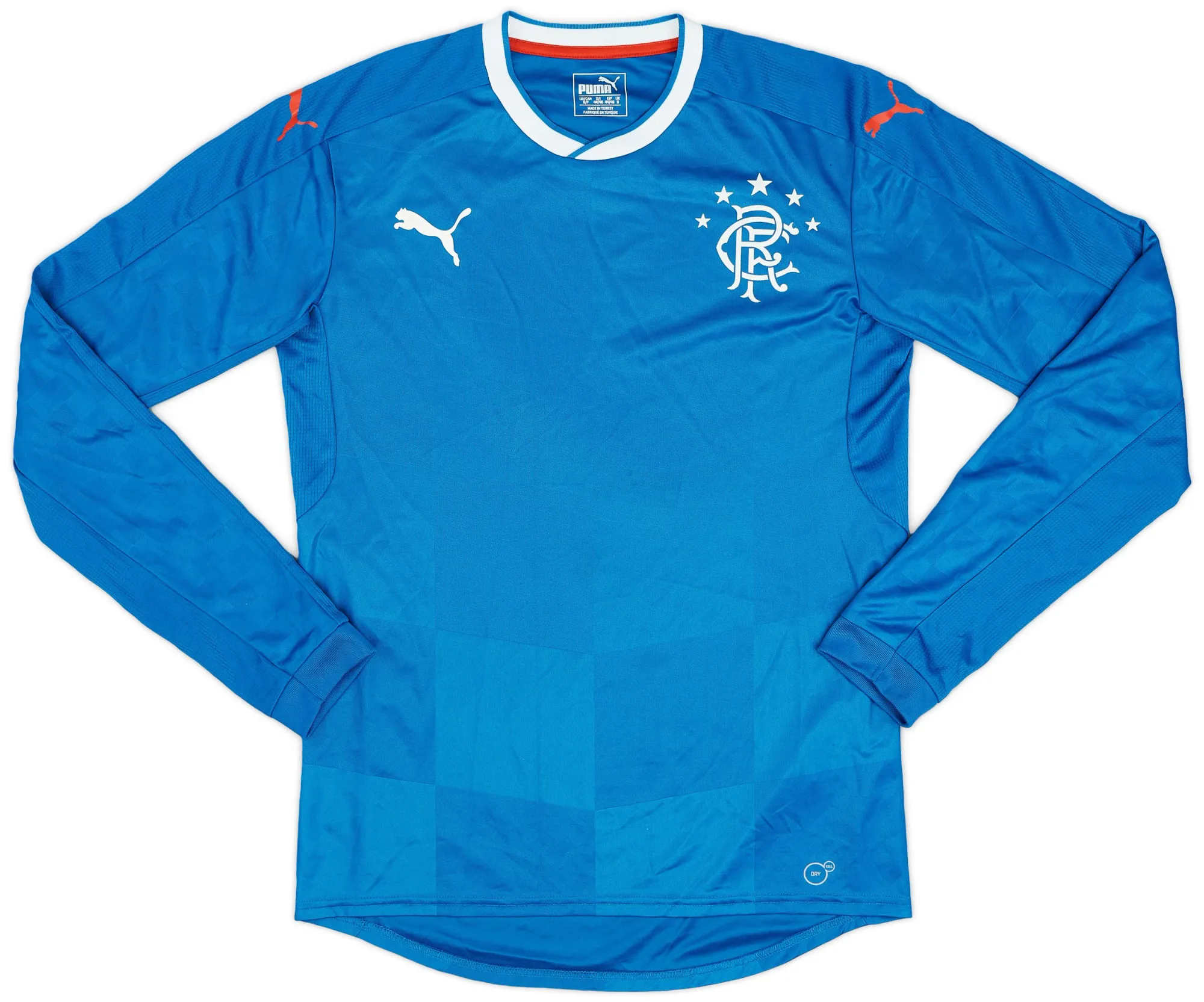 Puma Rangers Mens LS Home Shirt 2016/18