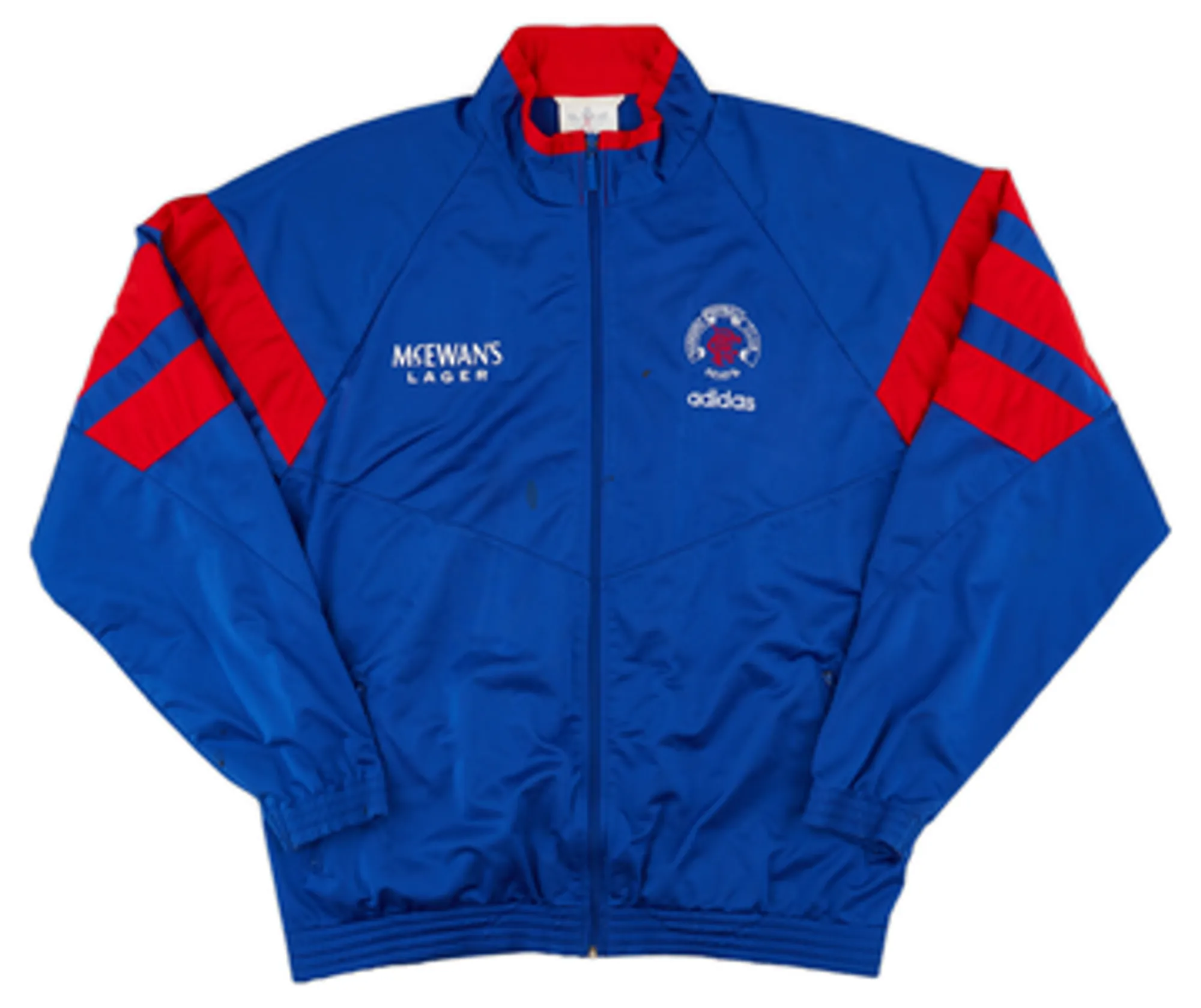 1992-94 Rangers adidas Track Jacket - 6/10 - (L/XL)