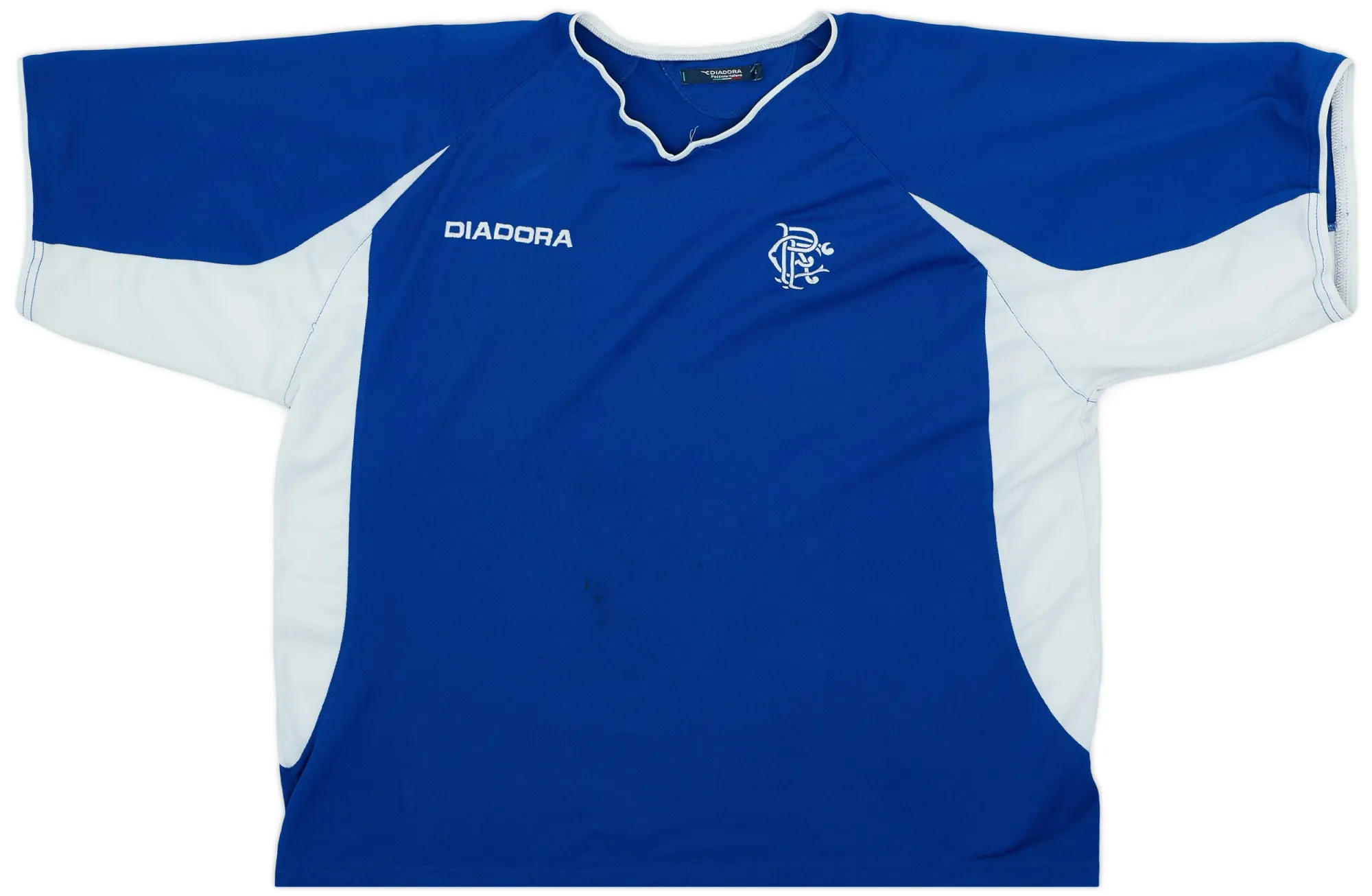 Diadora Rangers Mens SS Away Shirt 2003/04