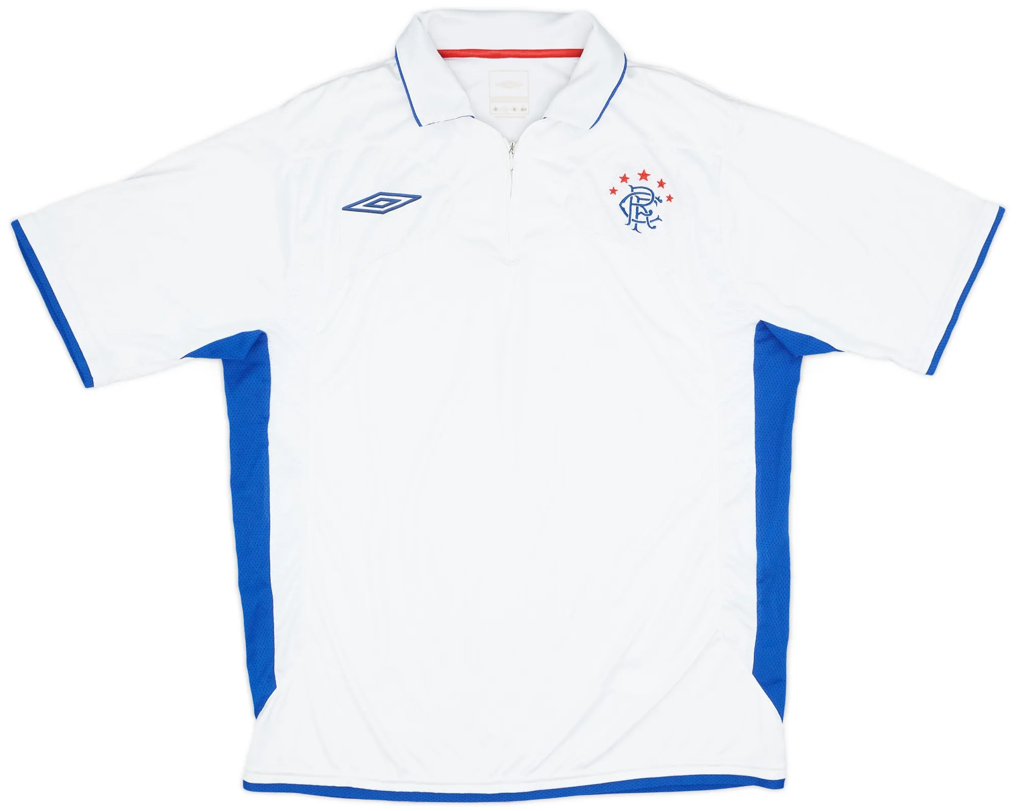 Umbro Rangers Mens SS Home Shirt 2007/08