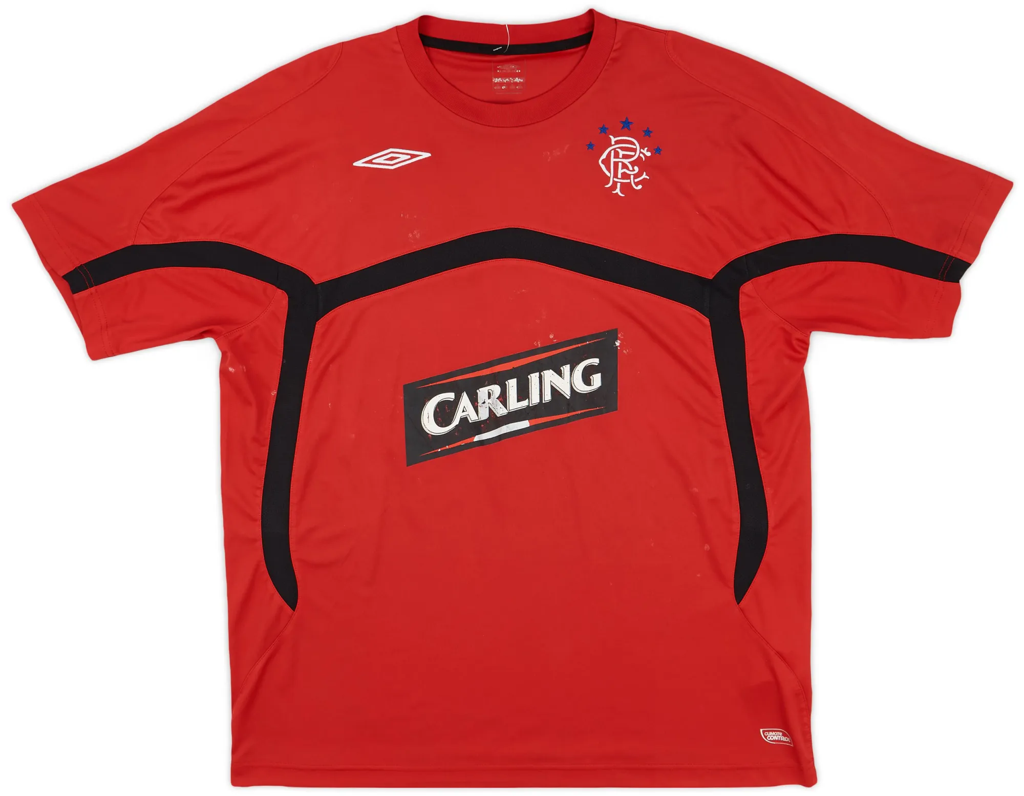 Umbro Rangers Mens SS Home Shirt 2009/10