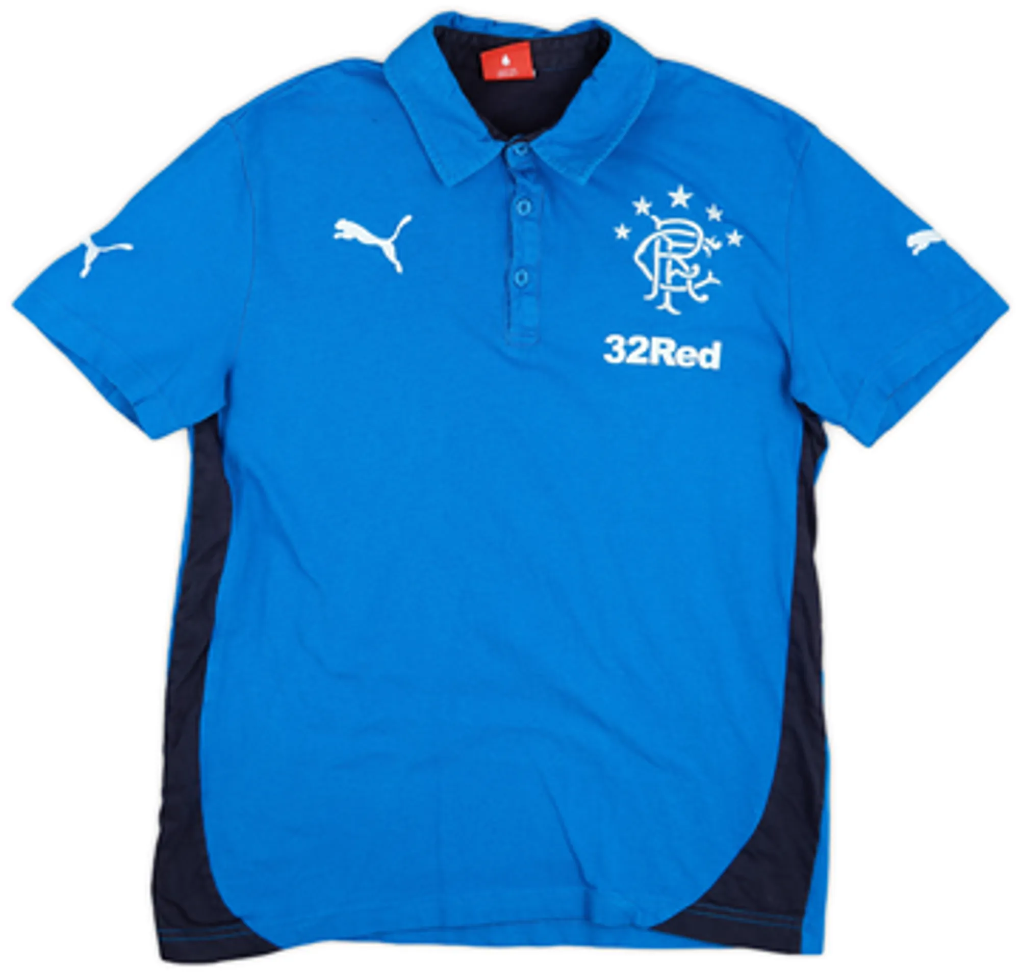2013-14 Rangers Puma Polo Shirt - 9/10 - (L)