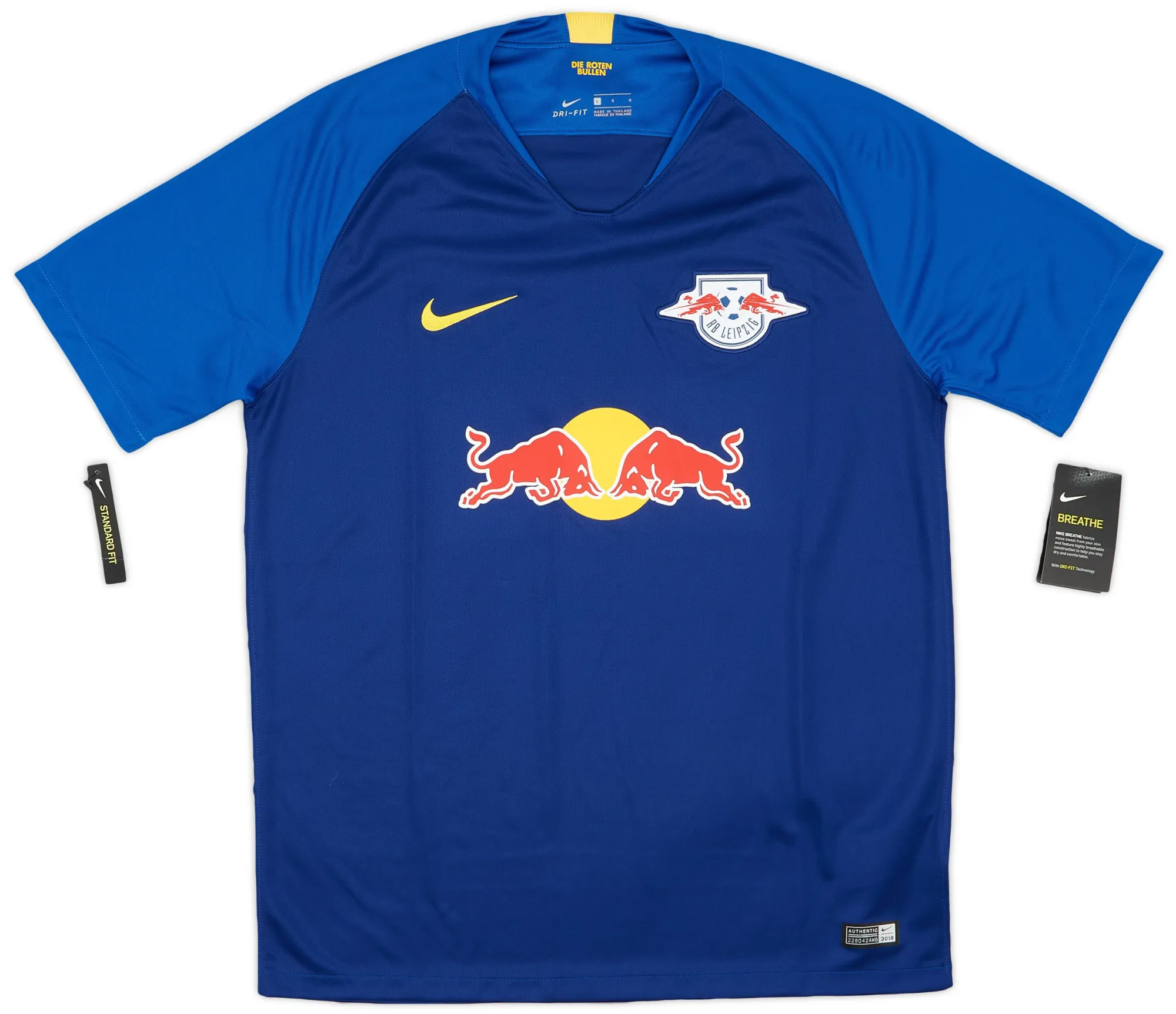 Nike RB Leipzig Mens SS Away Shirt 2018/19