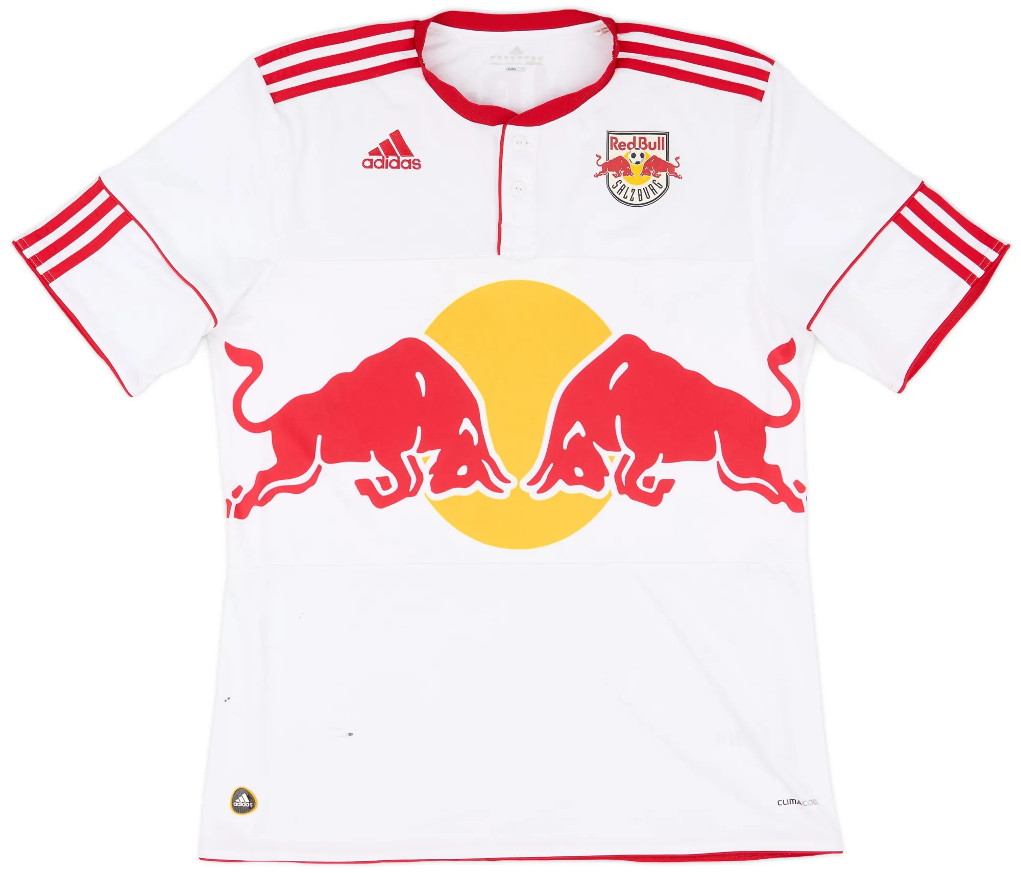 adidas RB Salzburg Mens SS Home Shirt 2010/12