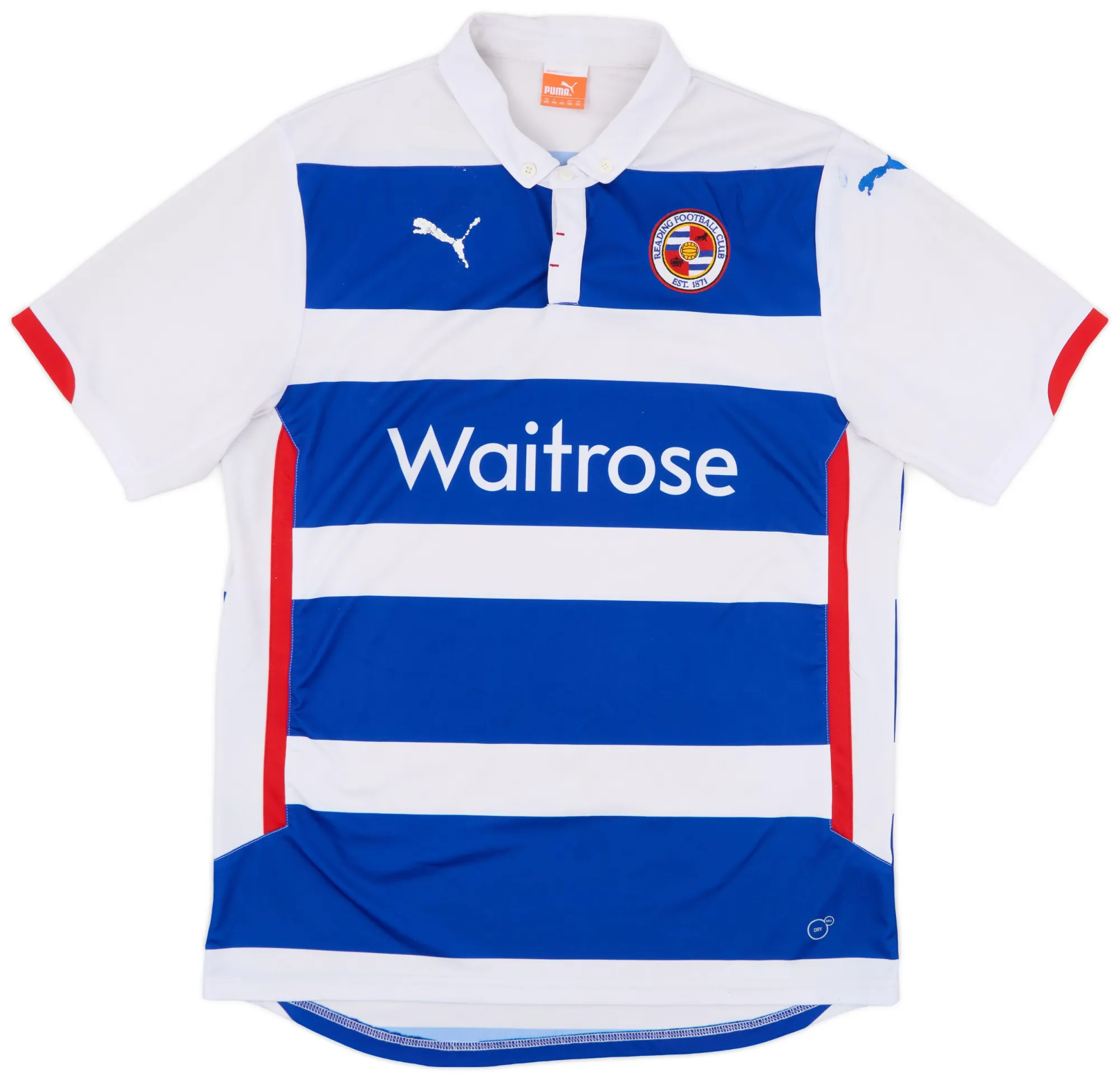 Puma Reading Mens SS Home Shirt 2014/15