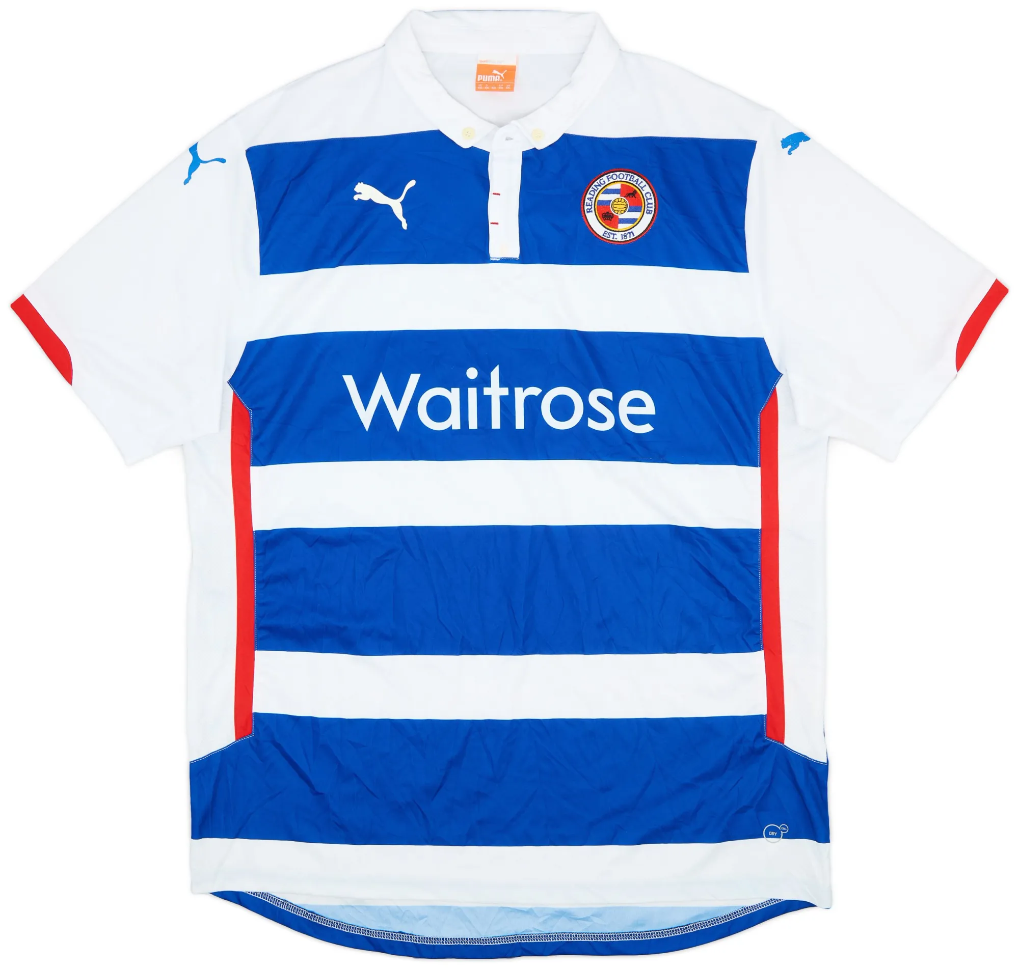Puma Reading Mens SS Home Shirt 2014/15