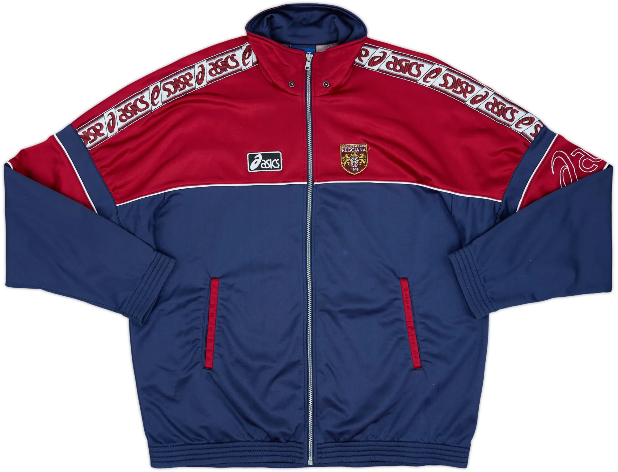 1996-97 Reggiana Asics Track Jacket - 7/10 - (XXL)