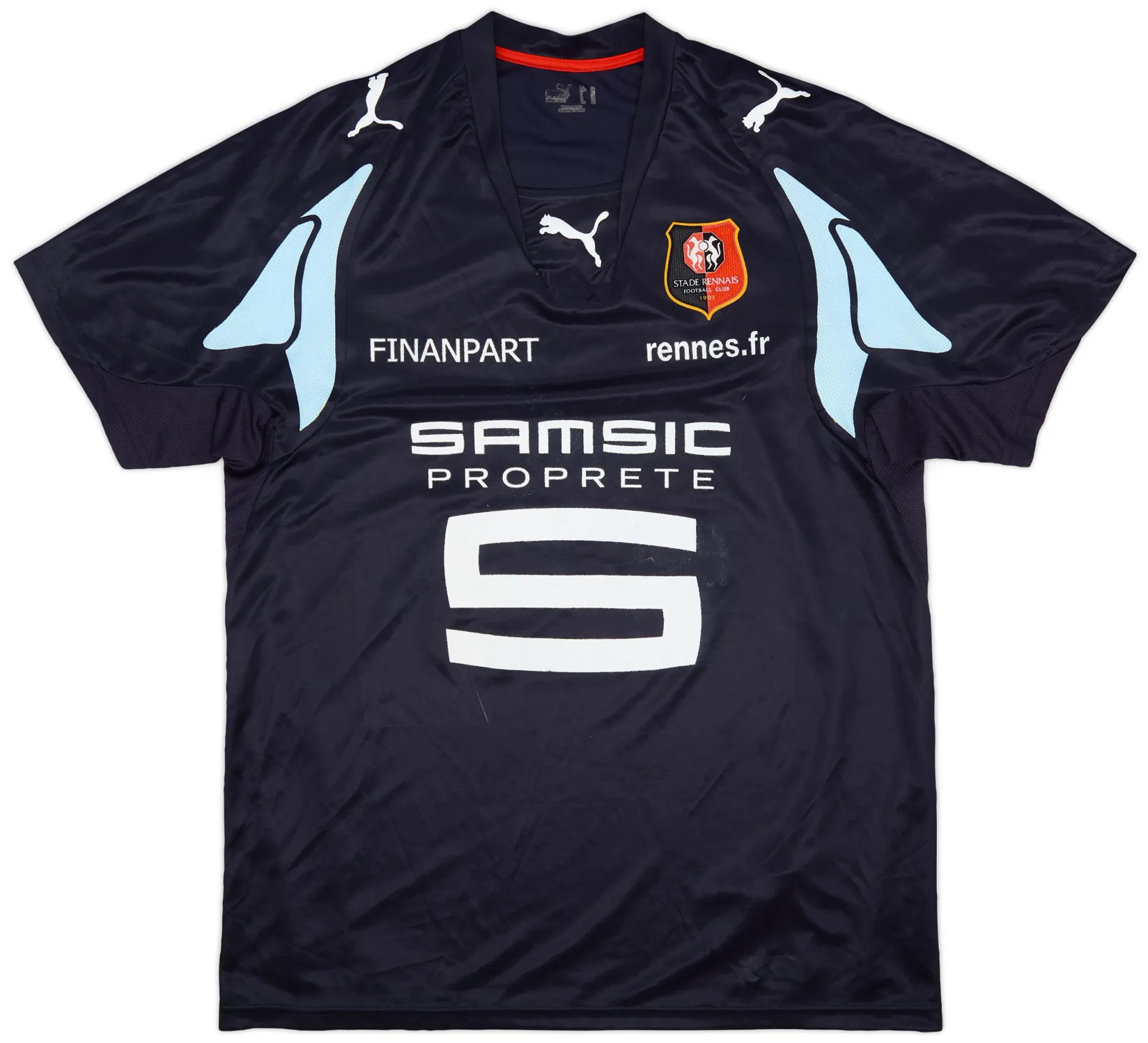 Puma Rennes Mens SS Third Shirt 2007/08