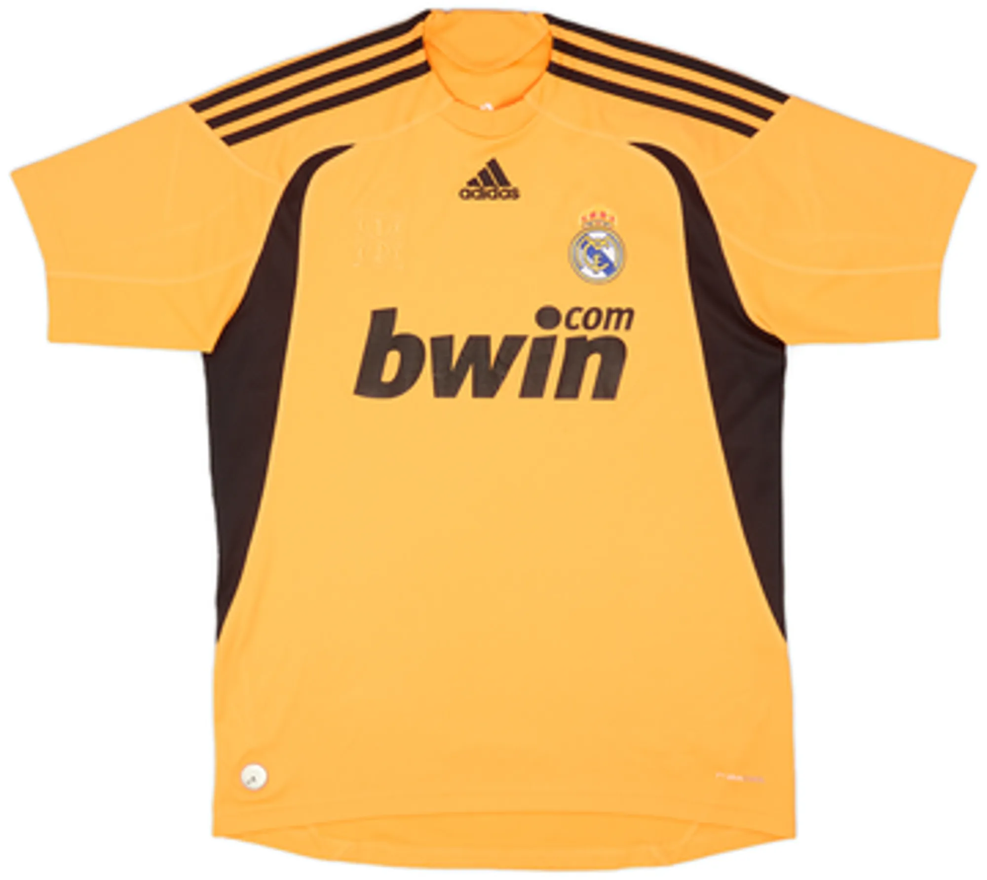 adidas Real Madrid Boys LS Goalkeeper Home Shirt 2009/10