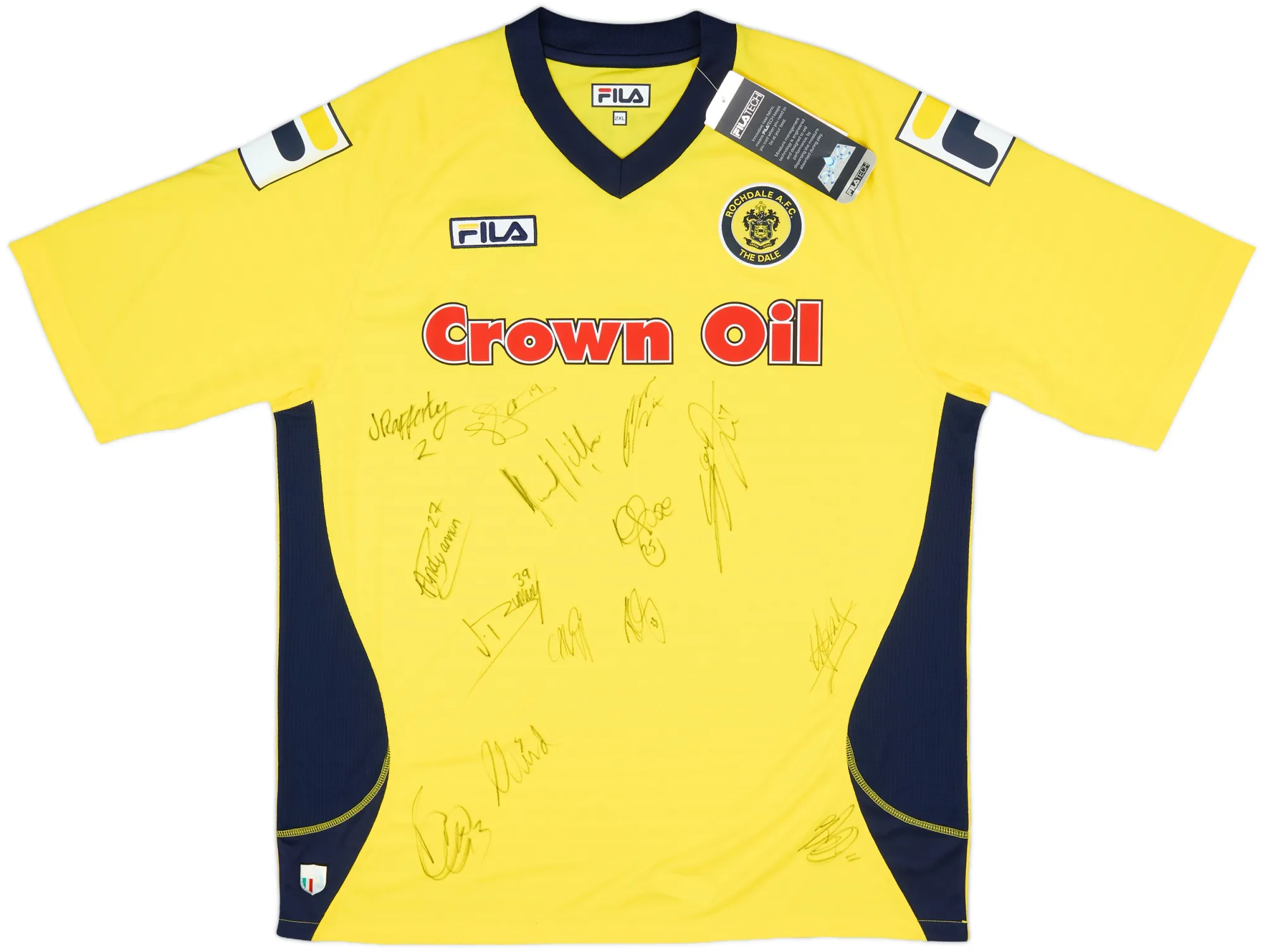 Fila Rochdale Mens SS Away Shirt 2014/15