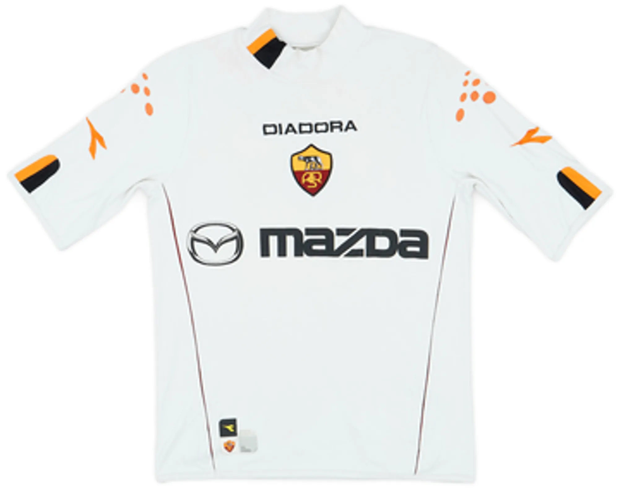 Diadora Roma Mens SS Away Shirt 2003/04