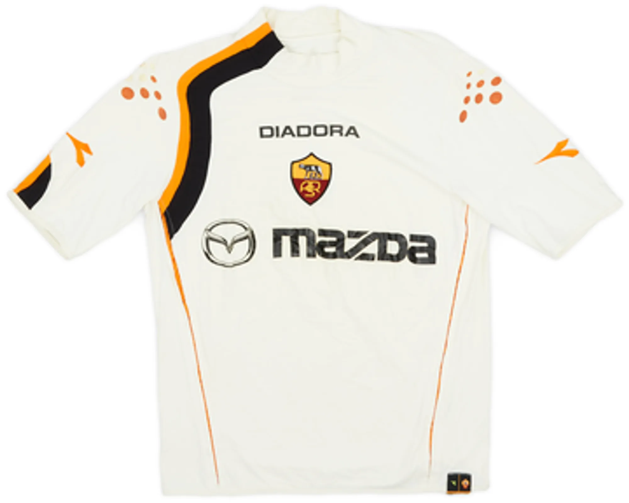 Diadora Roma Mens SS Away Shirt 2004/05