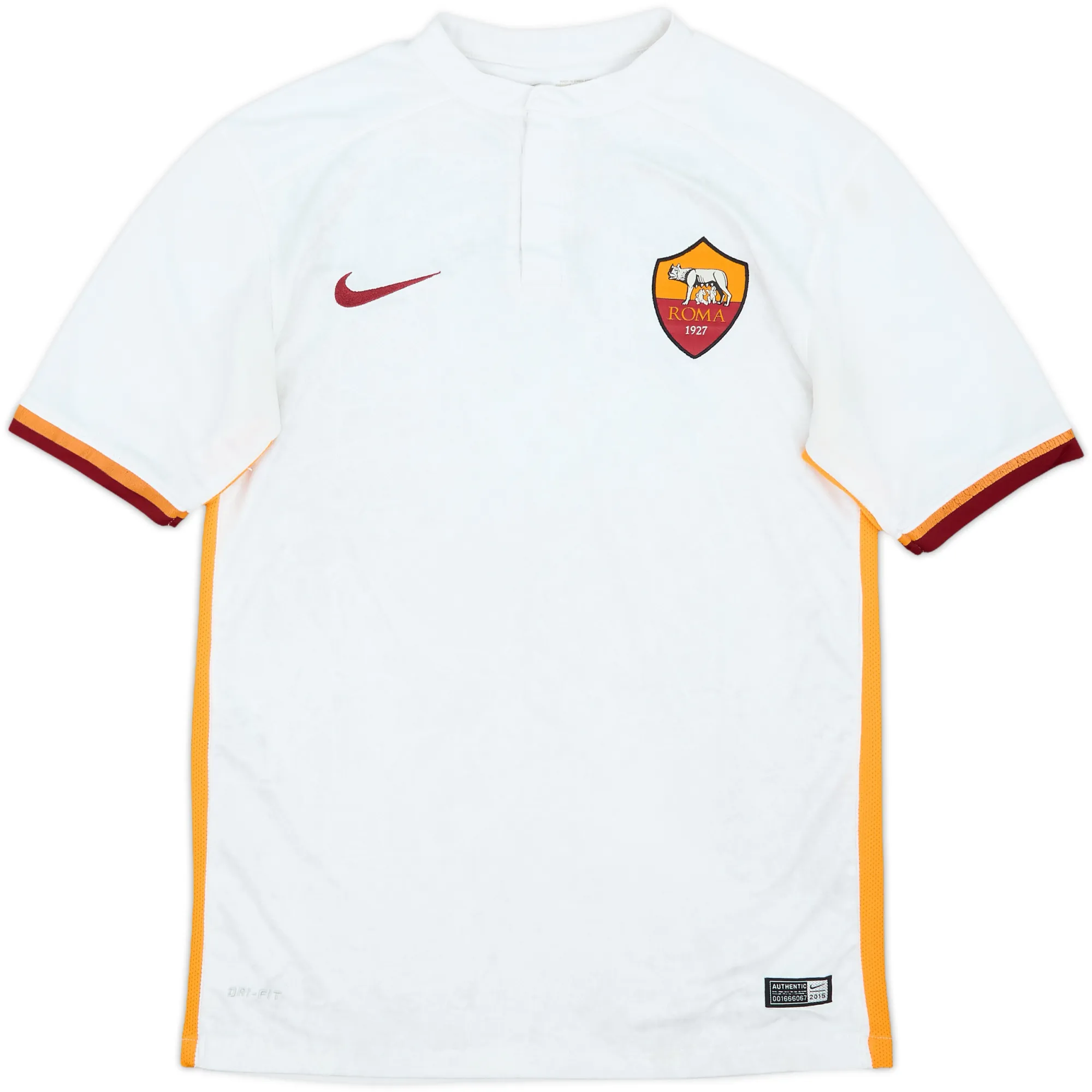 Nike Roma Mens SS Away Shirt 2015/16