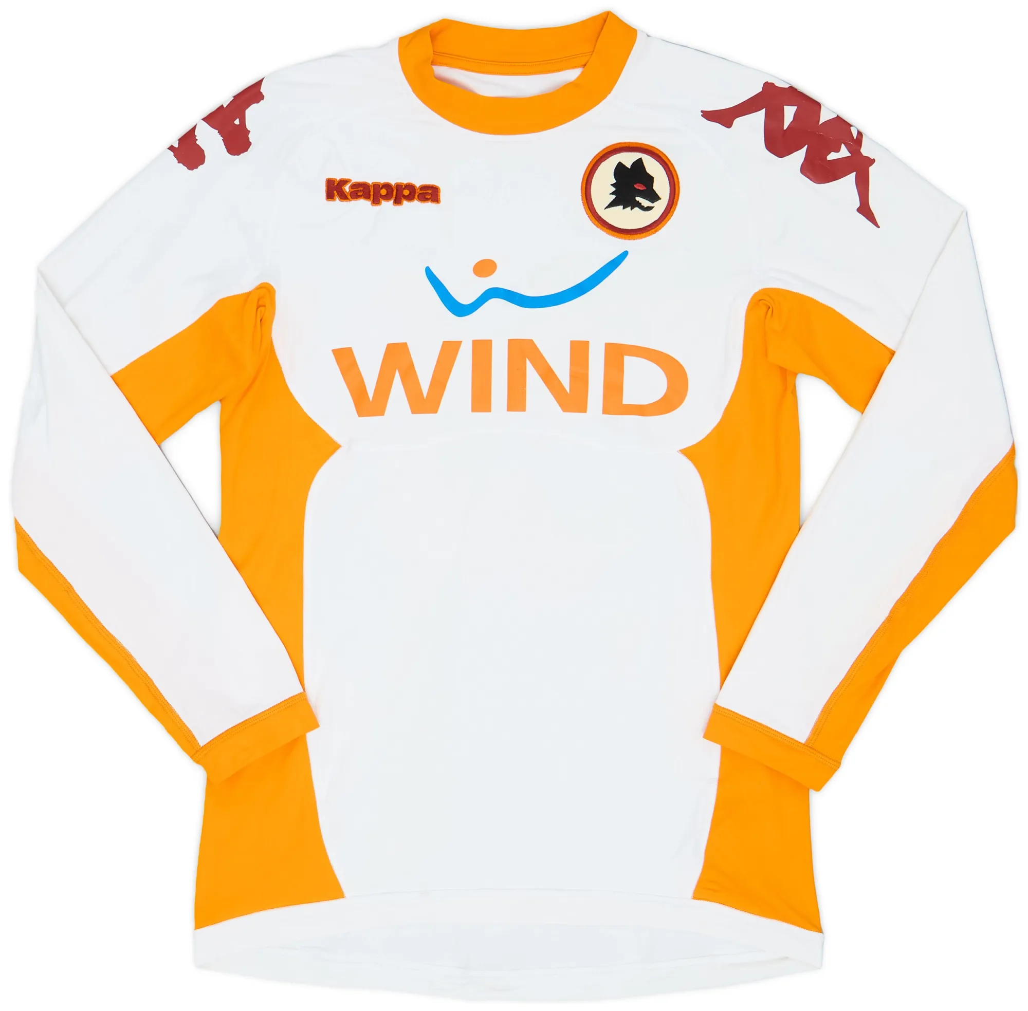 Kappa Roma Mens LS Away Shirt 2010/11