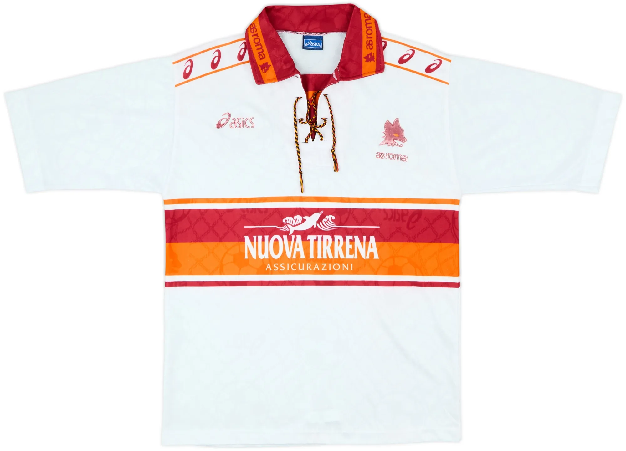 Asics Roma Mens SS Away Shirt 1994/95