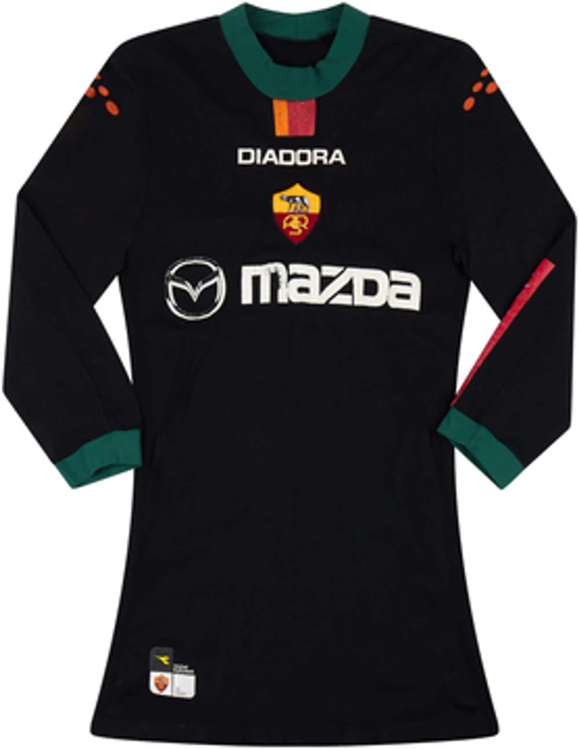 Diadora Roma Mens LS Home European Shirt 2004/05