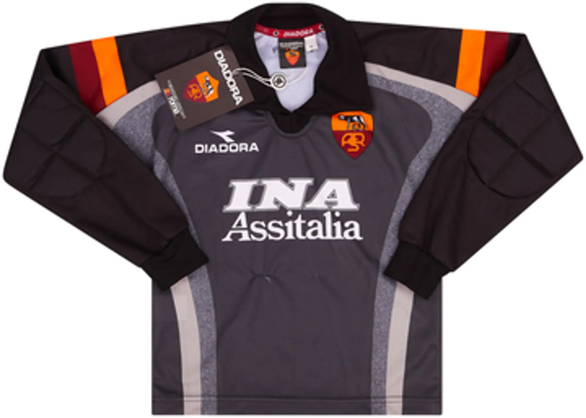 Diadora Roma Boys LS Goalkeeper Home Shirt 1998/99